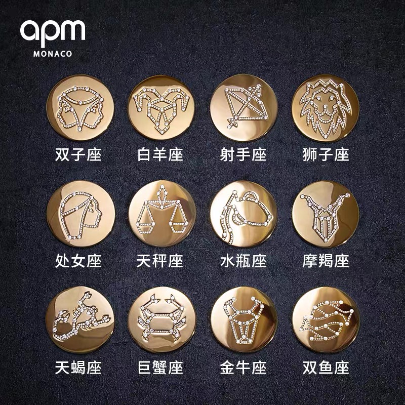 Virgin Precision Version: APM Monaco’s 925 Silver & Gold Image Distribution Necklace - 图片 6