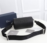 Dior Crossbody & Shoulder Bags Cylinder & Round Bags High Quality Perfect
 Black Men Calfskin Cowhide Oblique