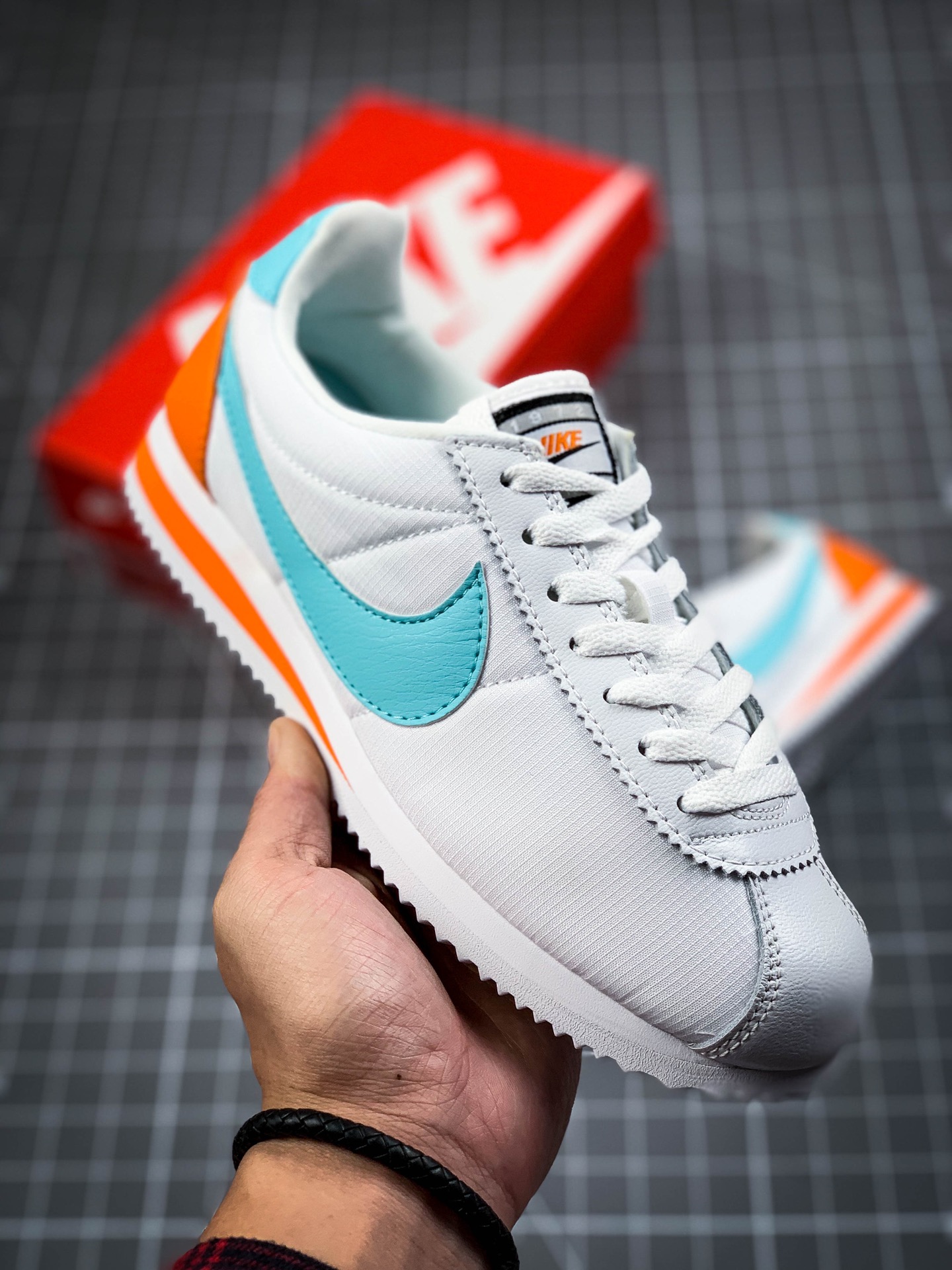 140 原装渠道订单 实体充正操作Nike Classic Cortez princess 904764-107
