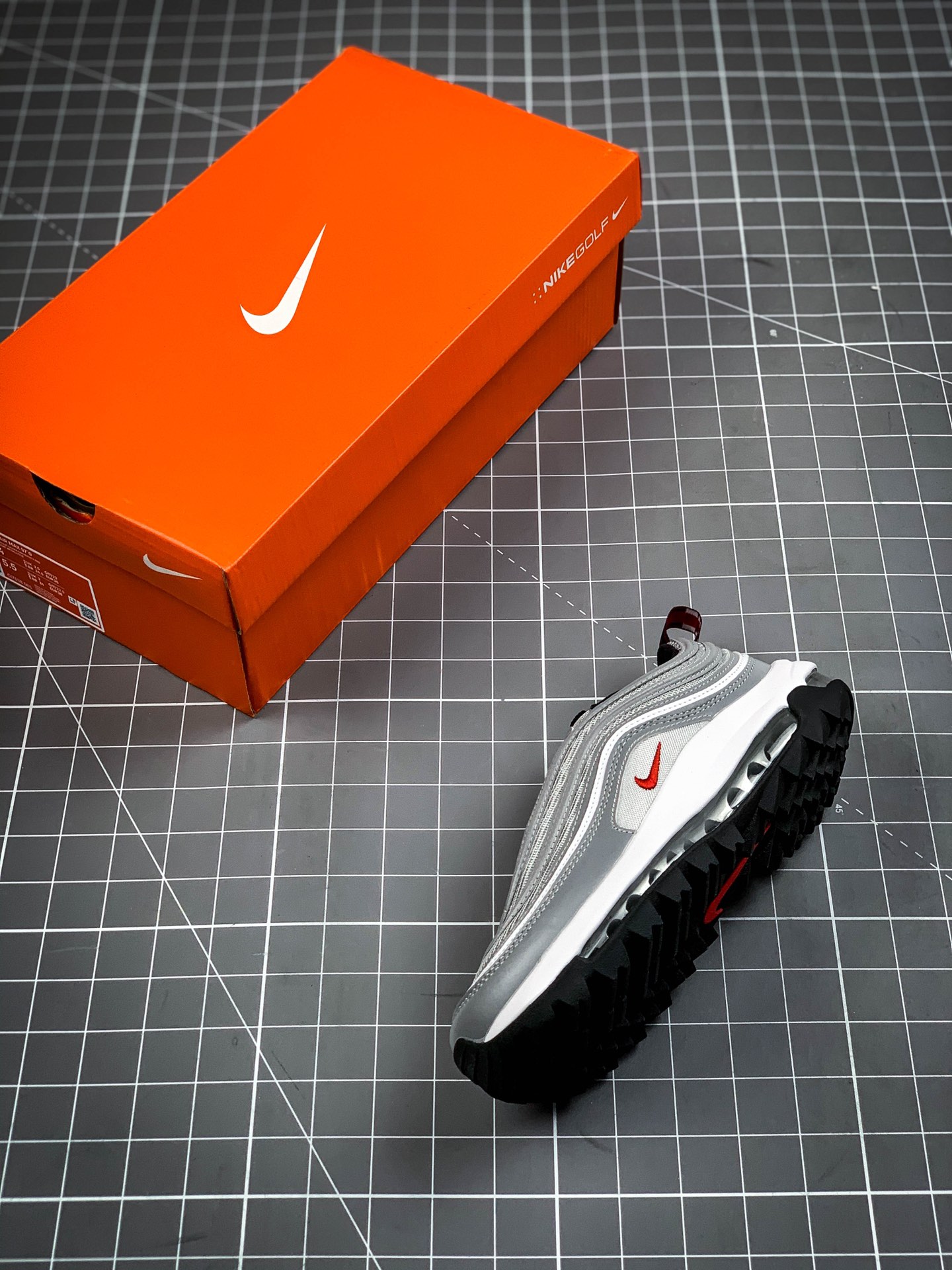 240 Nike Golf Air Max 97G子弹头高尔夫球鞋经典跨界男女鞋中性运动鞋CI7538-101