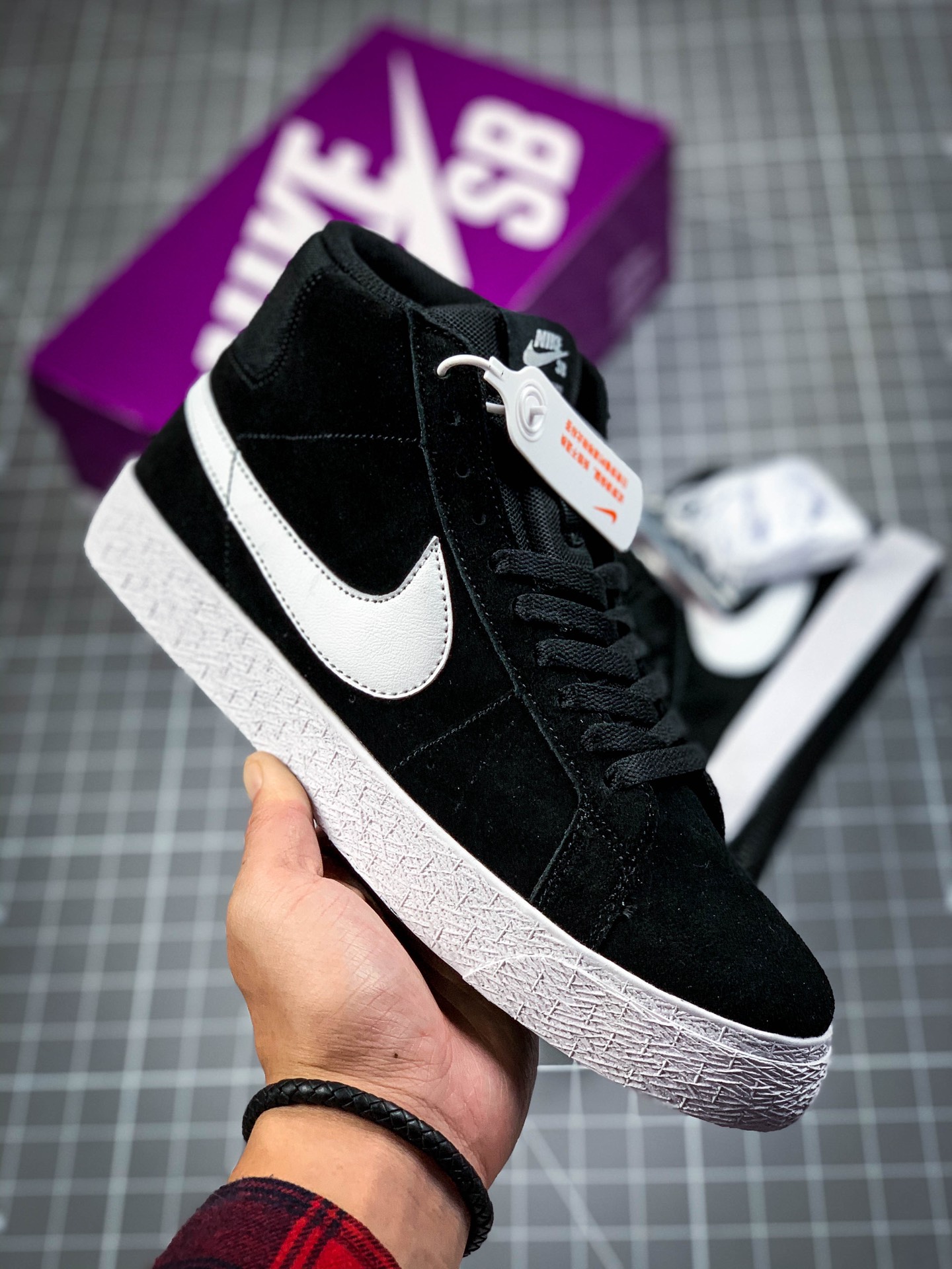 合集 180 公司级#耐克Nike Blazer Mid 灰白/红白 开拓者系列 864349-104