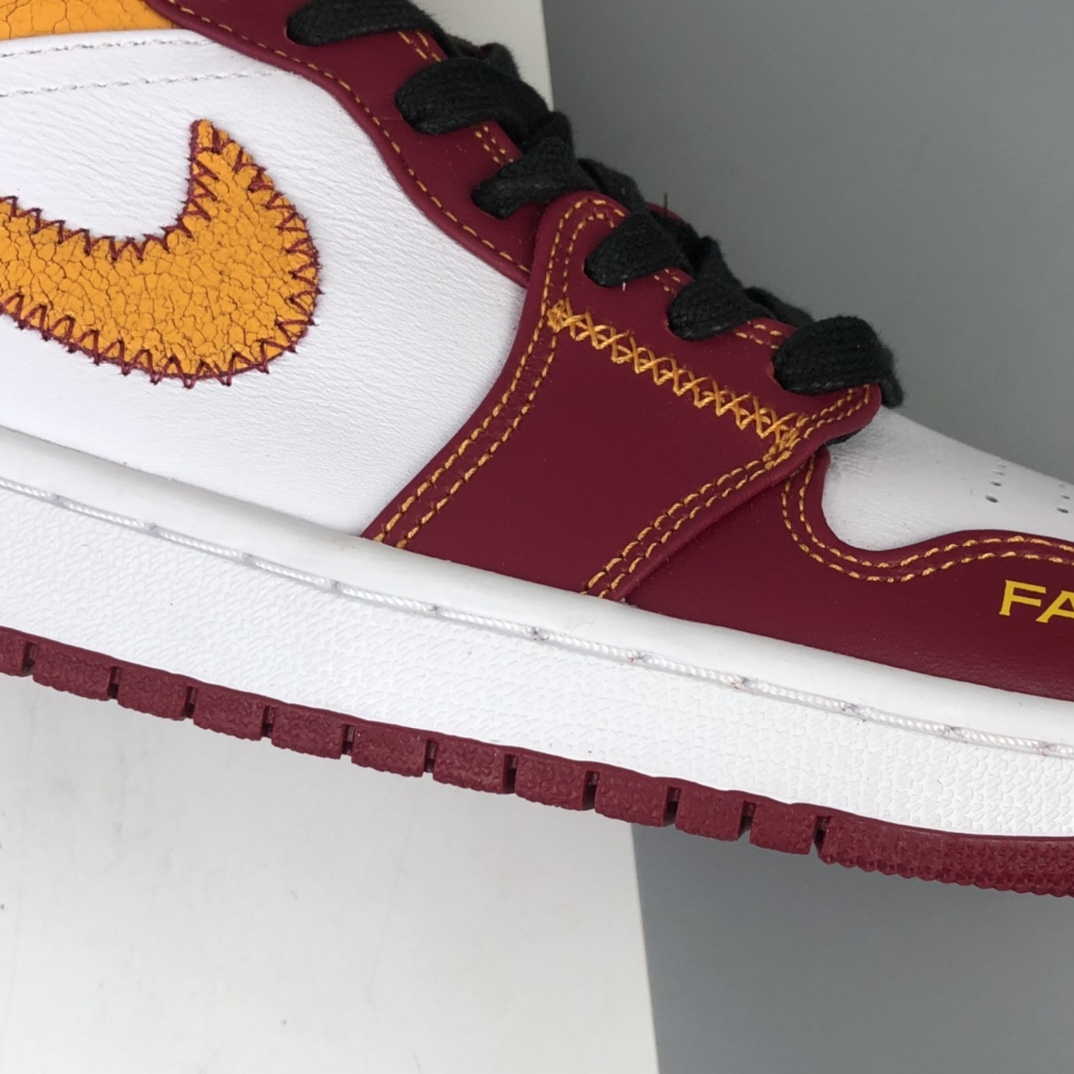 240 Air Jordan 1 Mid “Familia” 乔1 中帮百搭休闲运动板鞋 亡灵节 DC0350-100