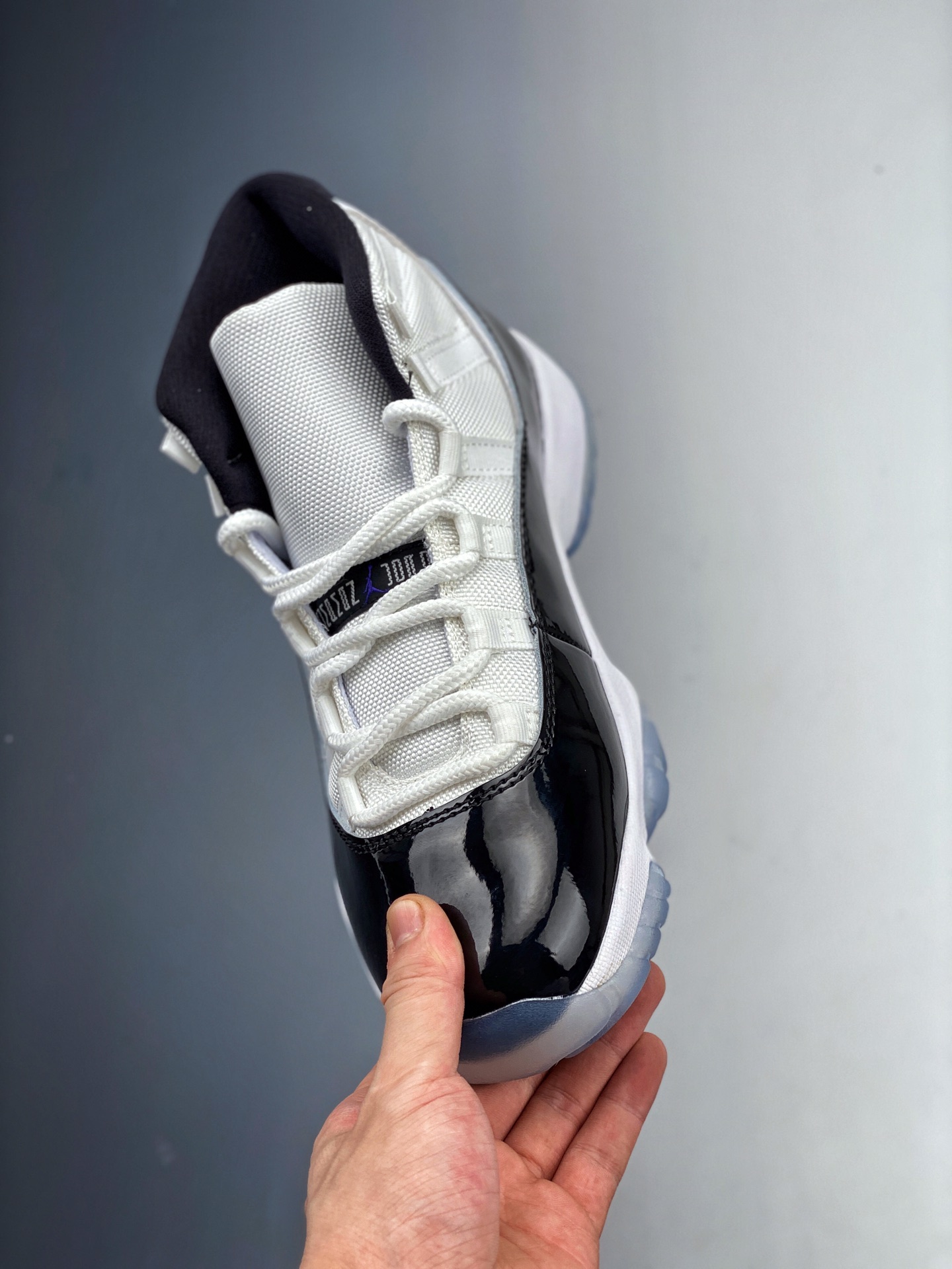 400     Air Jordan 11Concord aj11康扣黑白 复刻高帮男鞋  378037-100