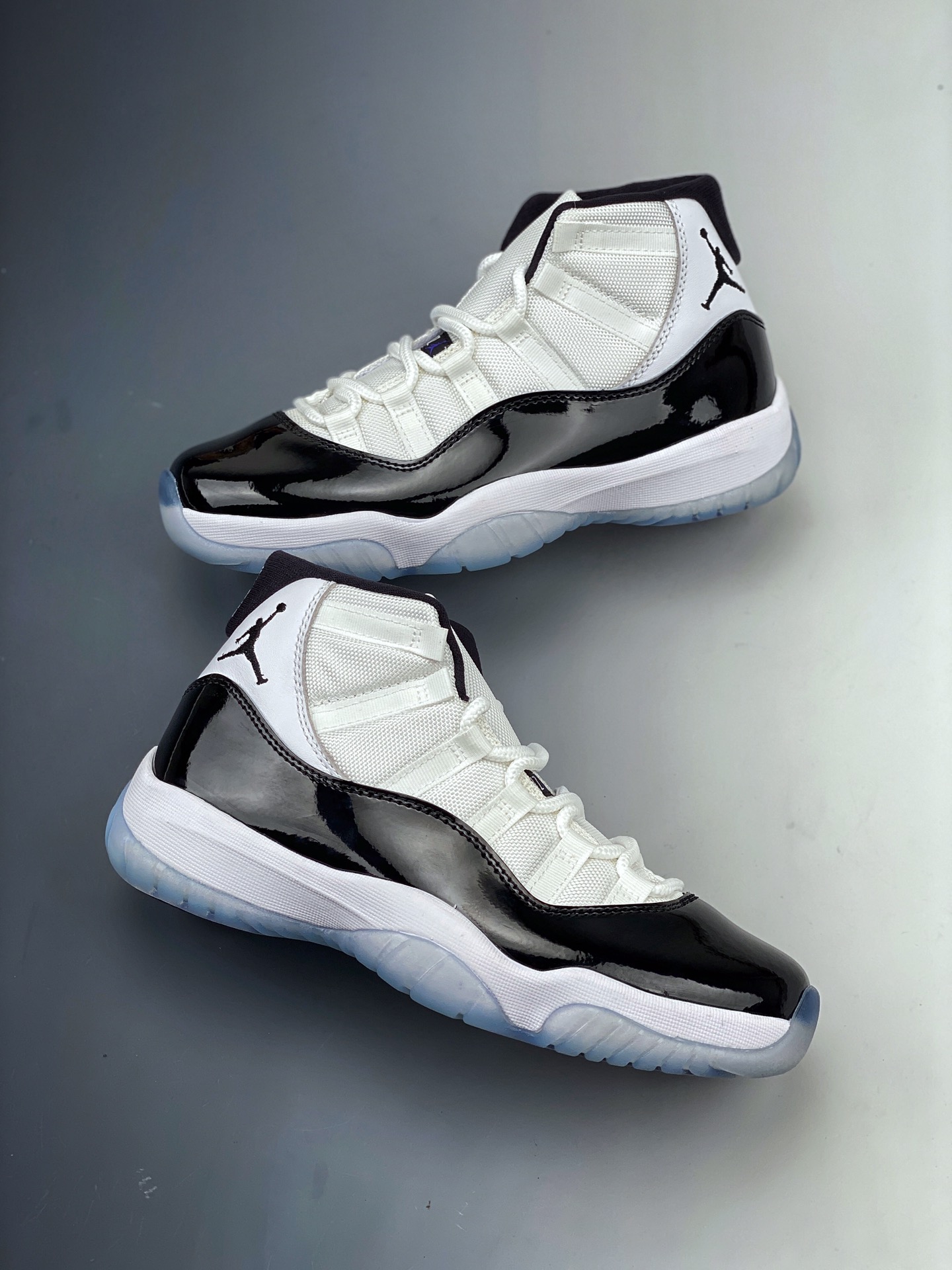 400     Air Jordan 11Concord aj11康扣黑白 复刻高帮男鞋  378037-100