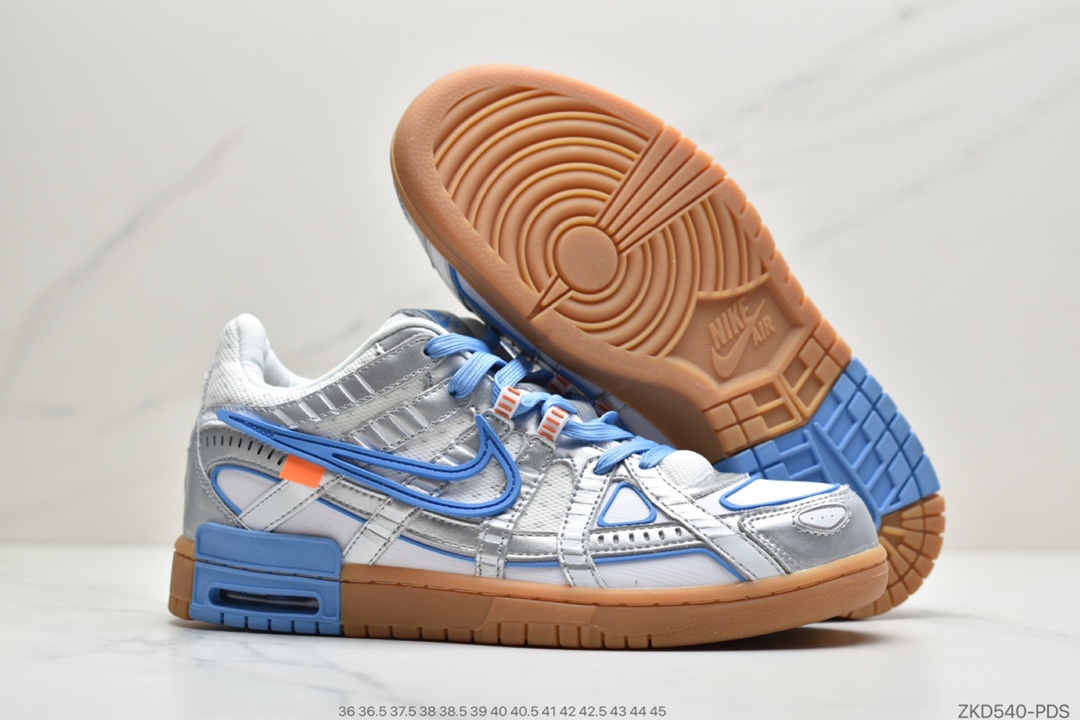 270 公司级 OW x NK Air Rubber Dunk “University Blue” 联名北卡蓝 欧洲限定 CU6015-100