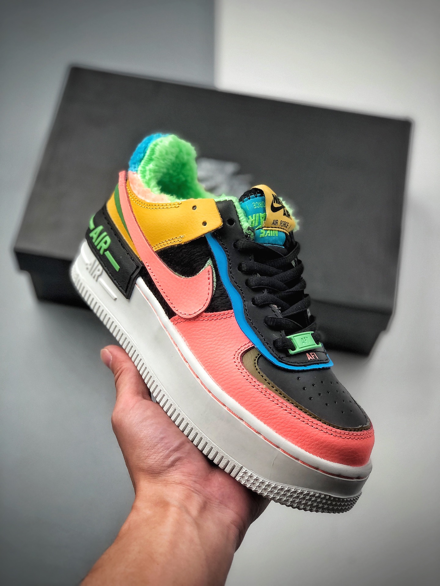 Nike Air Force 1 zapatillas casual deportivas, número de modelo: CT1985-700, tallas: 36 36.5 37 38 38.5 39 40