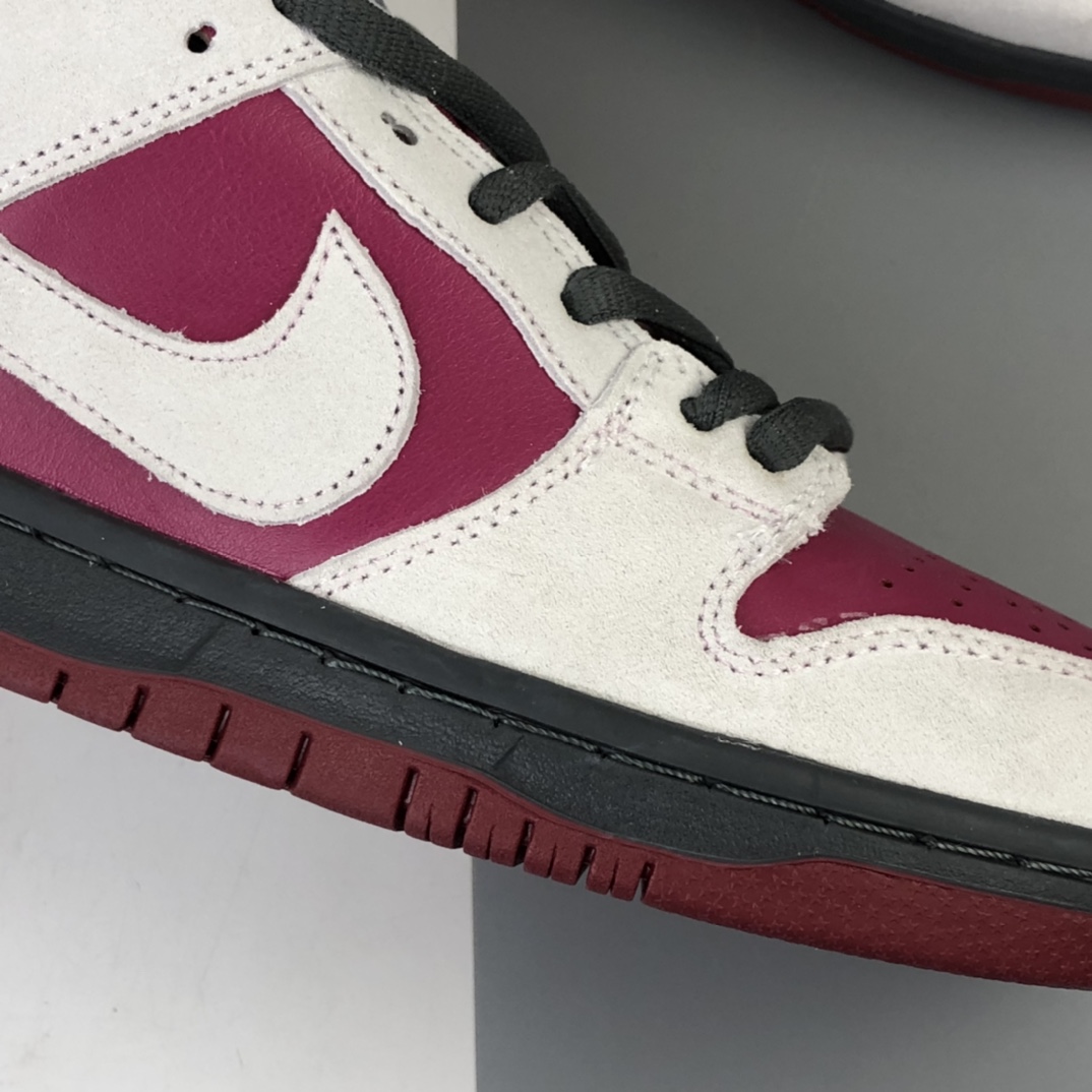 180 Nike SB Dunk Low 波尔多配色 SB板鞋 BQ6817-001