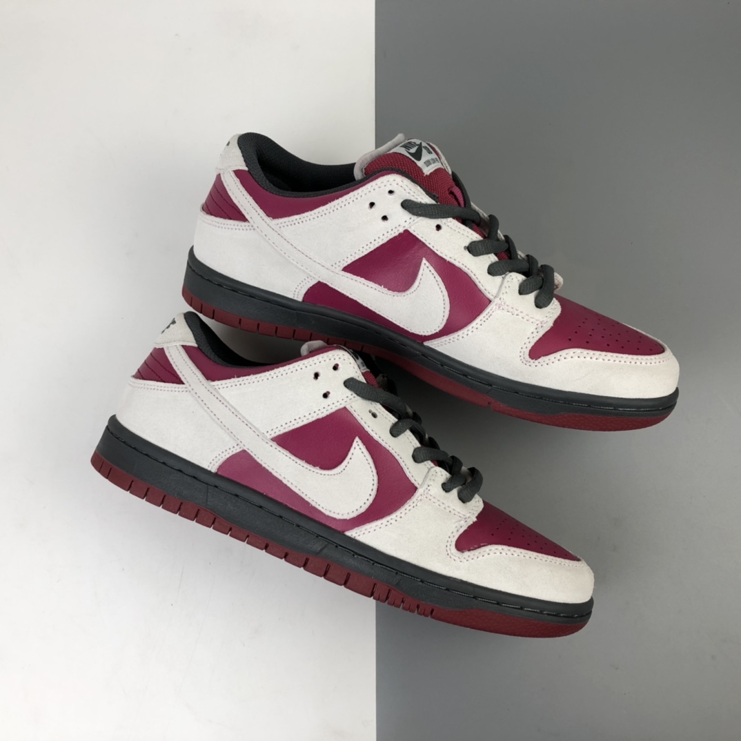 180 Nike SB Dunk Low 波尔多配色 SB板鞋 BQ6817-001