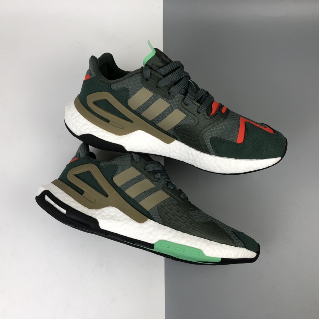 200 Adidas Originals 2020 Day Jogger Boost 三叶草2020版慢跑者系列高弹复古休闲运动跑鞋 夜行者二代 FW4817