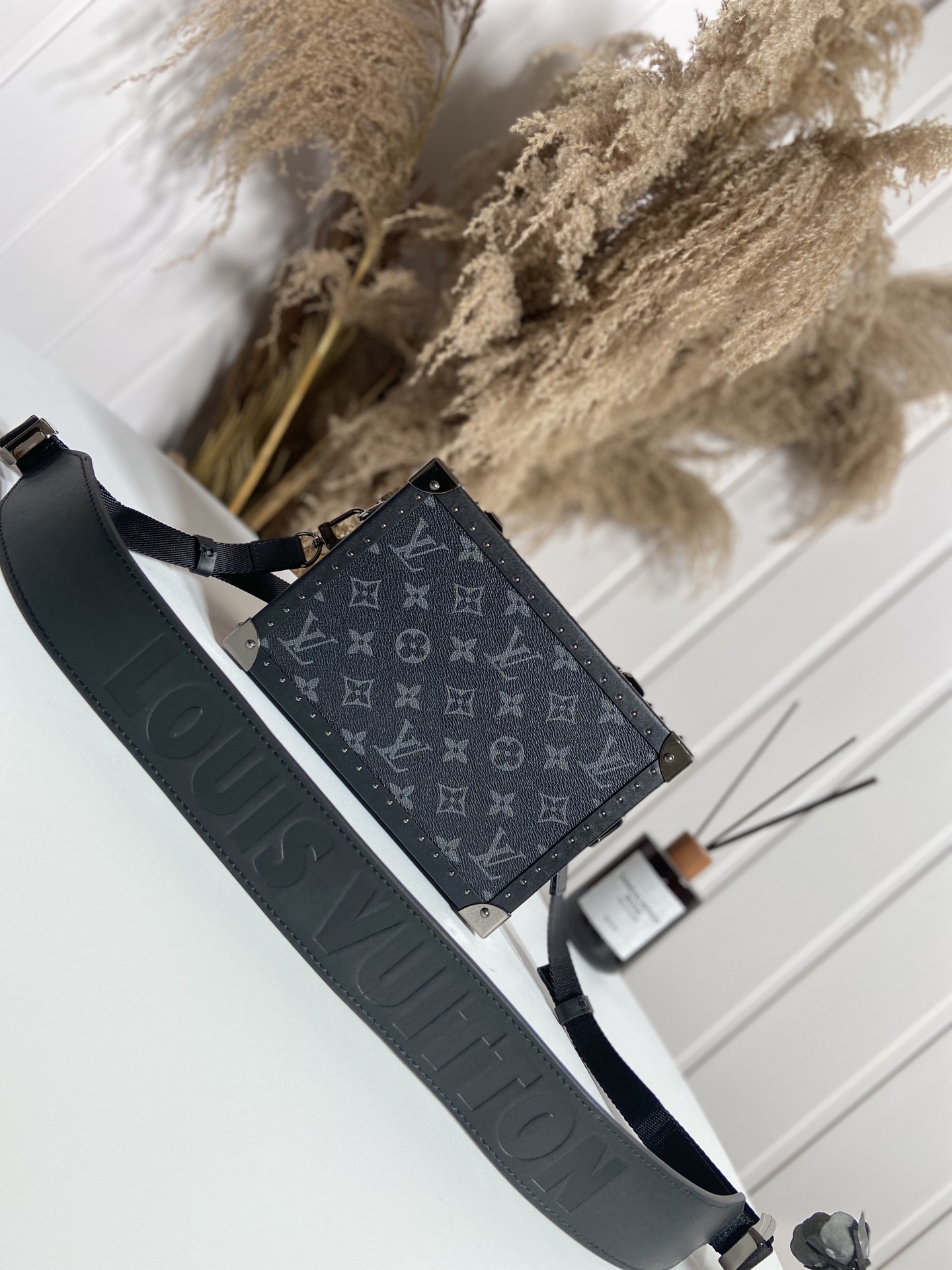 Louis Vuitton Handbags Crossbody & Shoulder Bags Black Monogram Canvas Fashion M20101