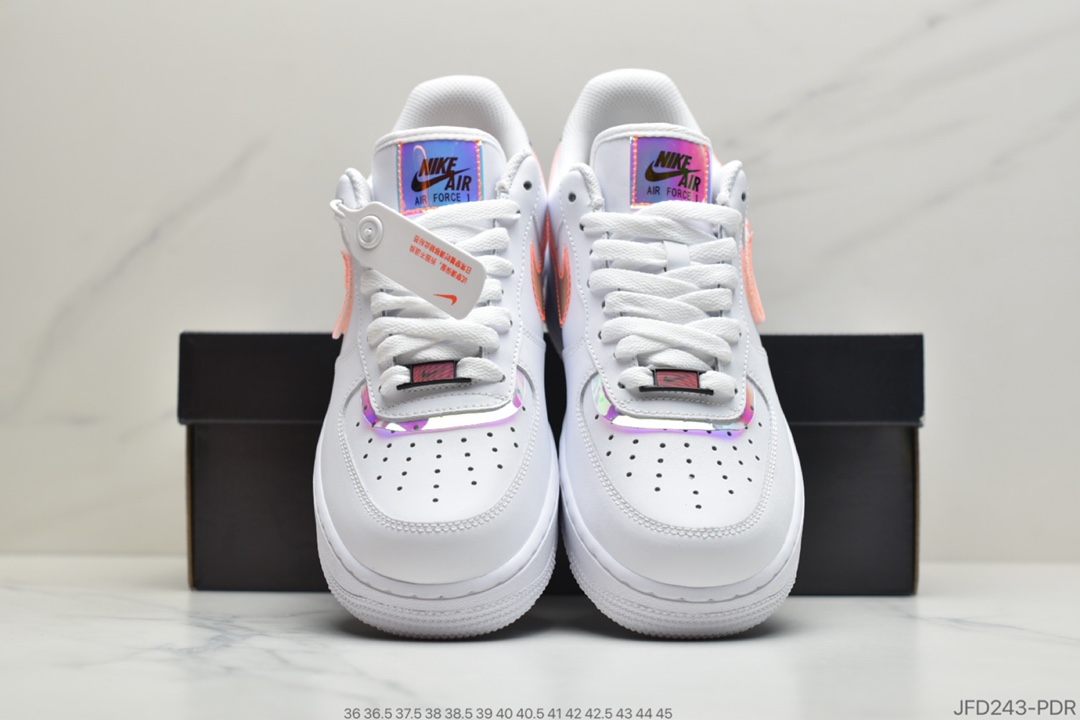 170 公司级Air Force 1 '07 LV8”Good Game” 电玩限定 黑炫彩镭射魔术贴空军 DC0710-191