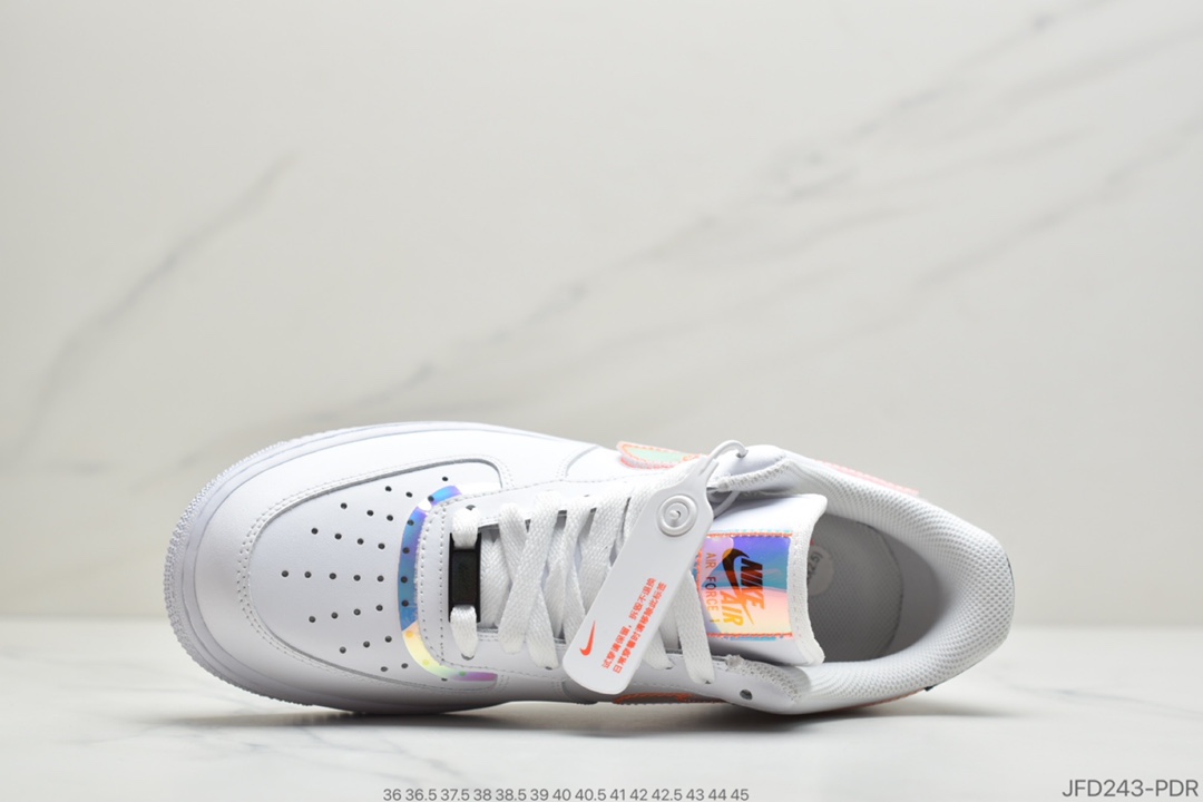 170 公司级Air Force 1 '07 LV8”Good Game” 电玩限定 黑炫彩镭射魔术贴空军 DC0710-191