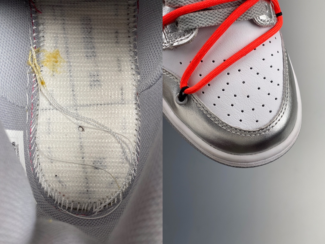 380    Nike SB Dunk OFF-WHITE 联名 白银CT0856-800