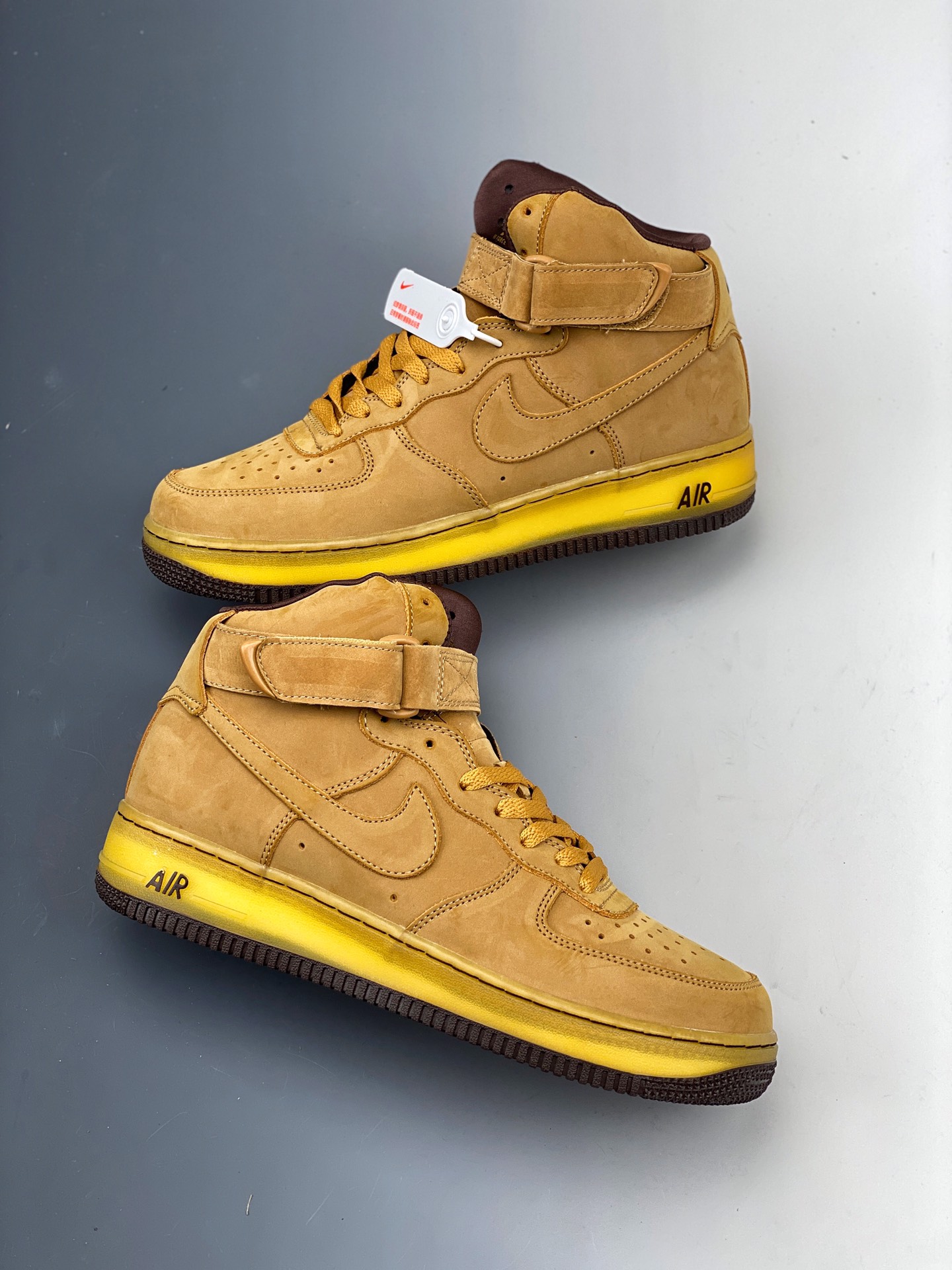 220  NIKE AIR FORCE 1'07 AF1 摩卡小麦高帮DC7504-600
