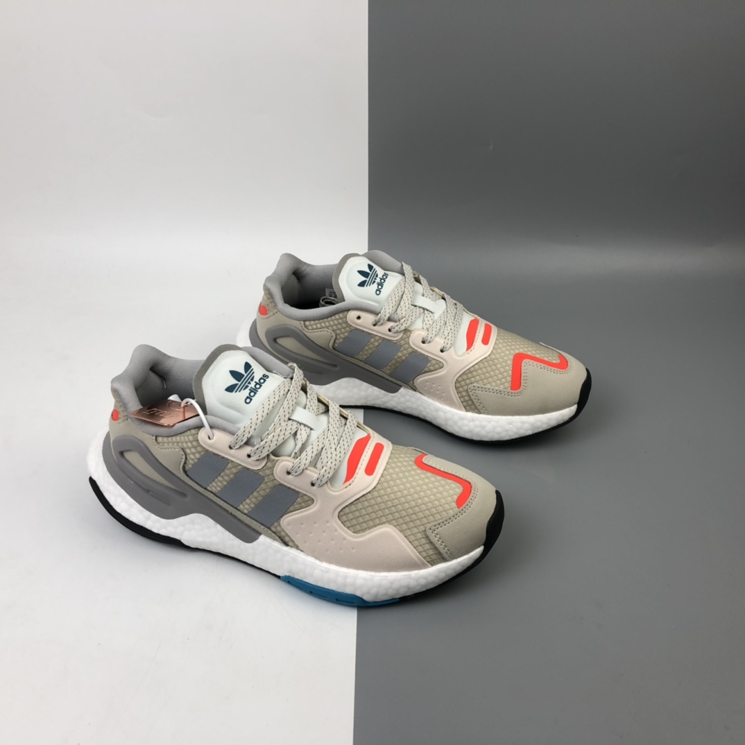 220 Adidas Originals 2020 Day Jogger Boost 三叶草2020版慢跑者系列高弹复古休闲运动跑鞋 夜行者二代 FW4826