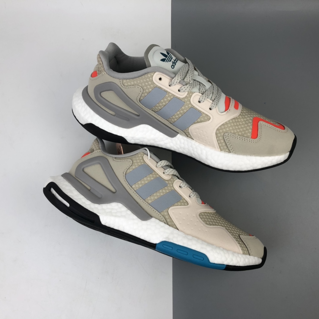 220 Adidas Originals 2020 Day Jogger Boost 三叶草2020版慢跑者系列高弹复古休闲运动跑鞋 夜行者二代 FW4826