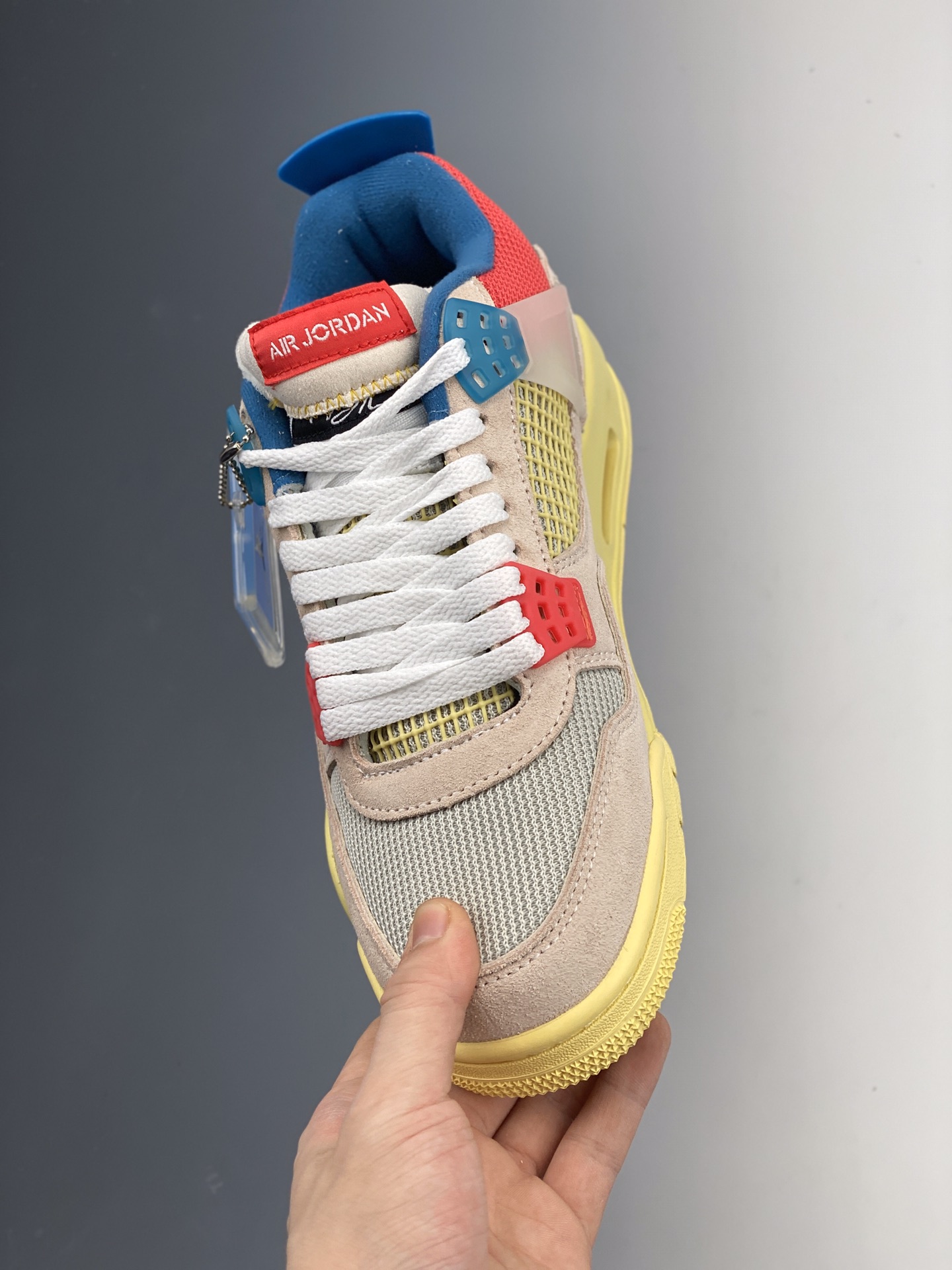 280  AJ4 联盟骑士 DC9533-800/Union LA x Air Jordan “Guava Ice”乔丹4代乔4低帮篮球鞋