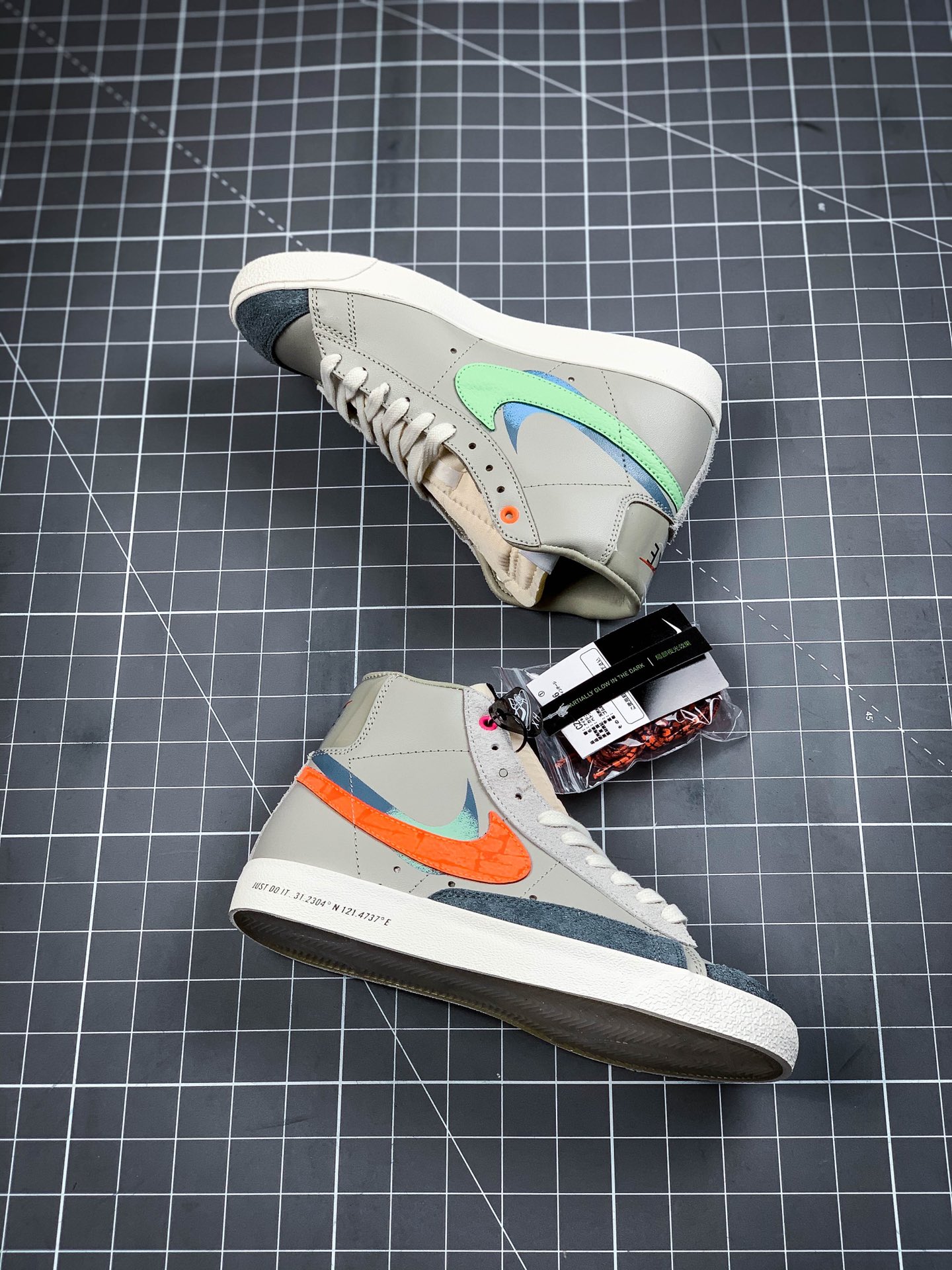 240 Nike,Blazer Mid '77,上海滩  阴阳 Swoosh 还有解构设计DC3278-280