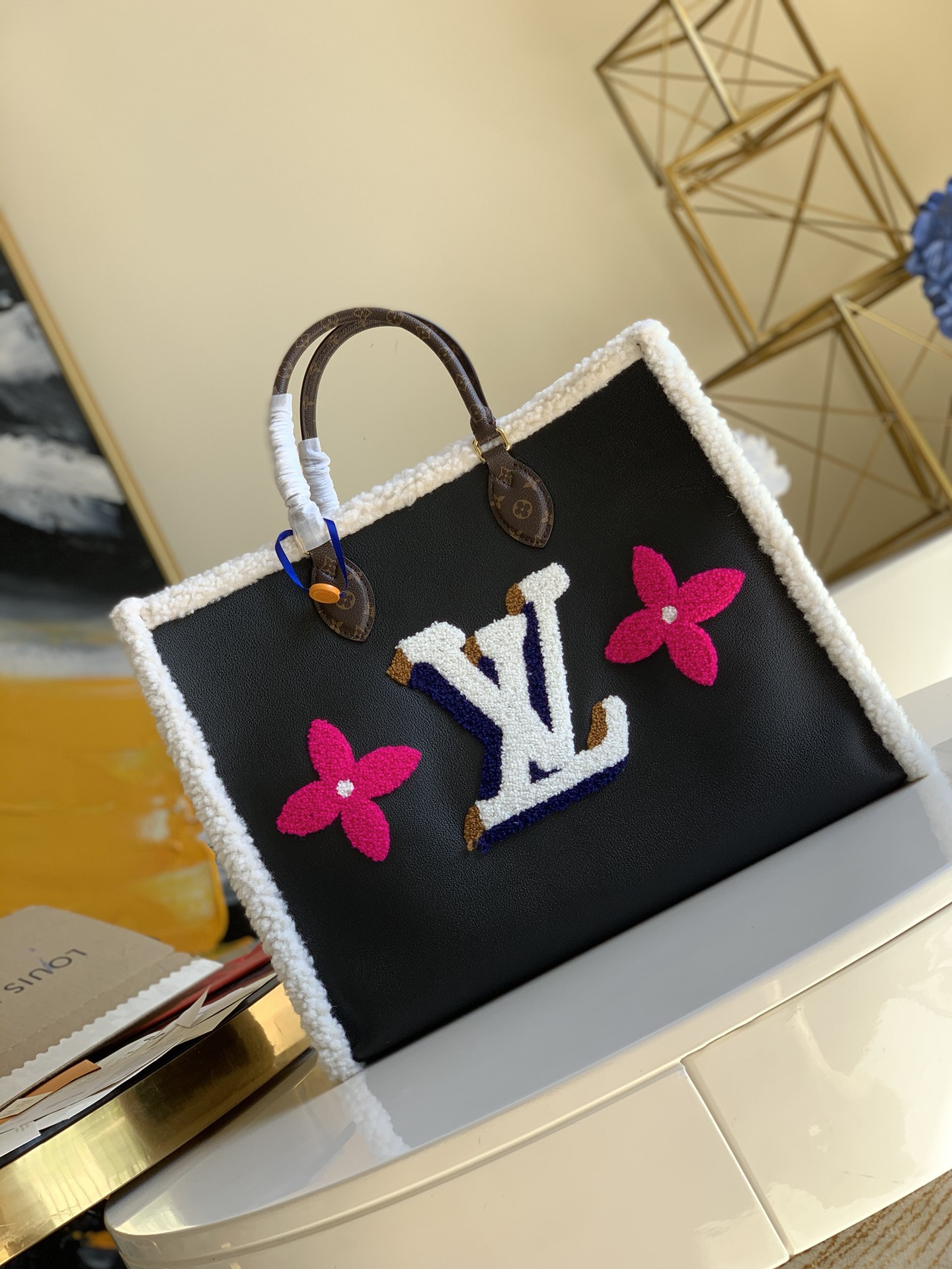 Louis Vuitton LV Onthego Tote Bags Wool M56958