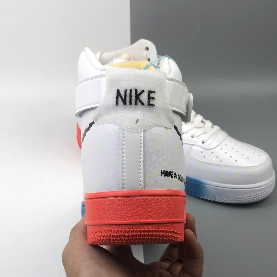 220 OFF White x Nike Air Force 1'07 Vntg Suede Mix 联名款电玩英雄联盟皮肤夜光高帮休闲板鞋 DC2111-101