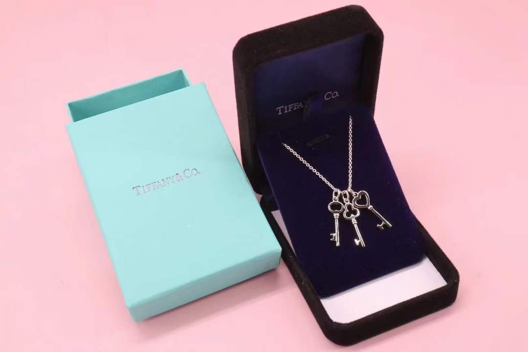 Tiffany & Co. 925纯银 Tiffany&Co.钥匙项链