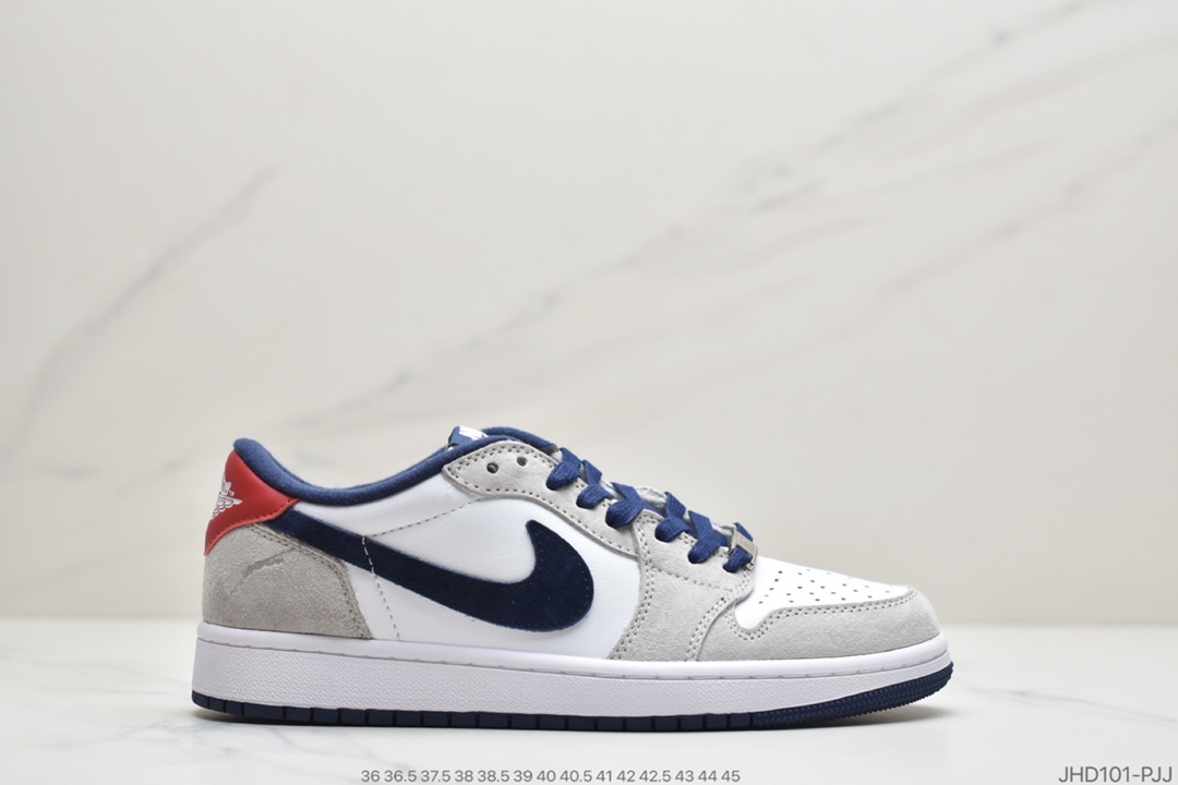 190 公司级耐克Nike Air Jordan 1 Low   乔1 低帮潮流缓震运动休闲板鞋CQ4277-100
