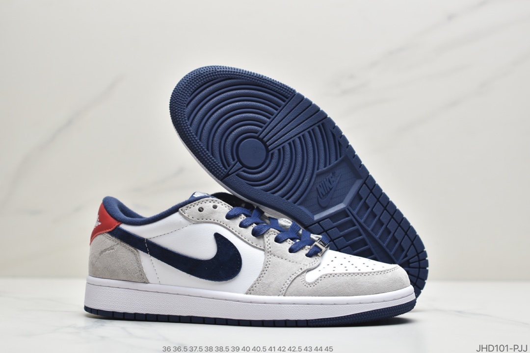 190 公司级耐克Nike Air Jordan 1 Low   乔1 低帮潮流缓震运动休闲板鞋CQ4277-100
