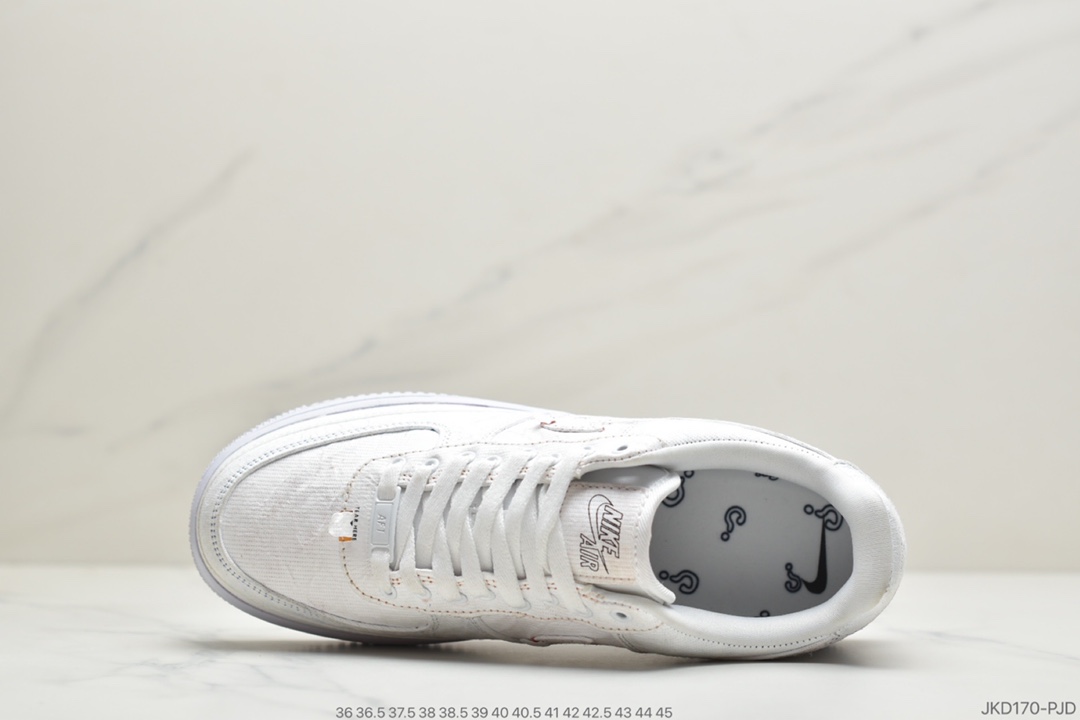 160 公司级可撕耐克Nike Air Force 1 Low Sketch 空军一号低帮百搭休闲运动板鞋