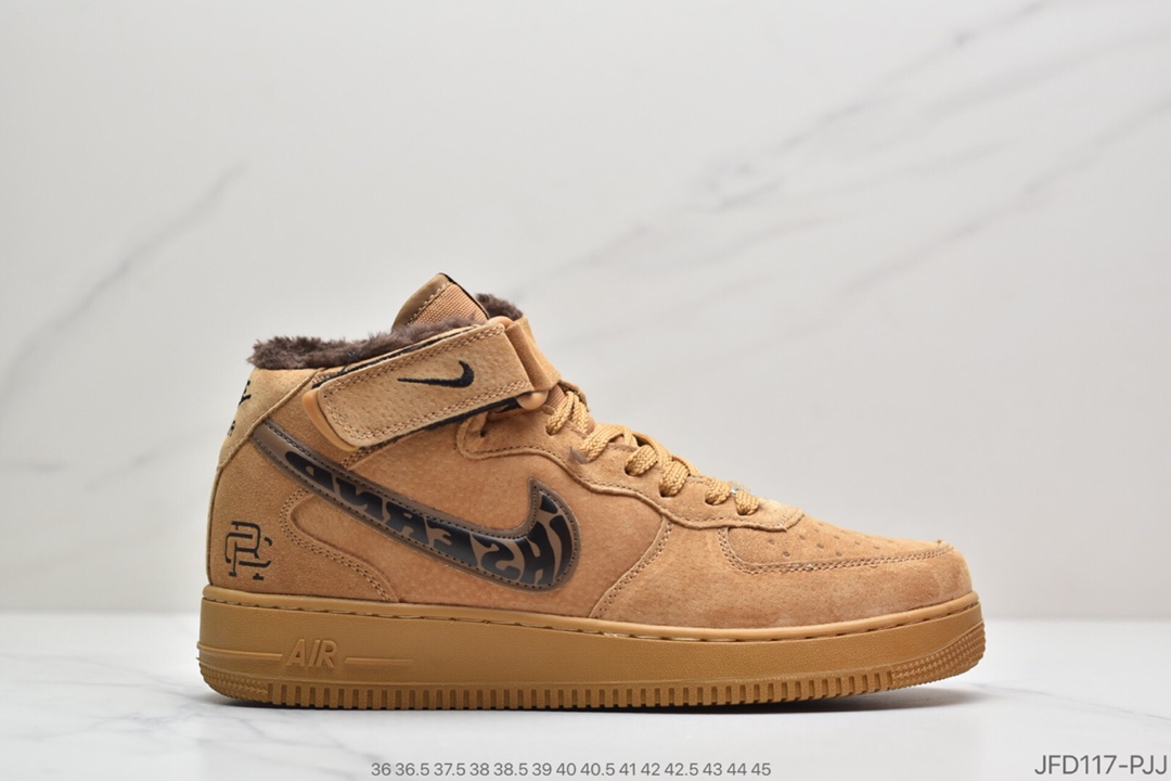 180 耐克Nike Air Force 1 High '07 LV8空军一号经典高帮皮革皮百搭休闲运动板鞋BQ4591-600