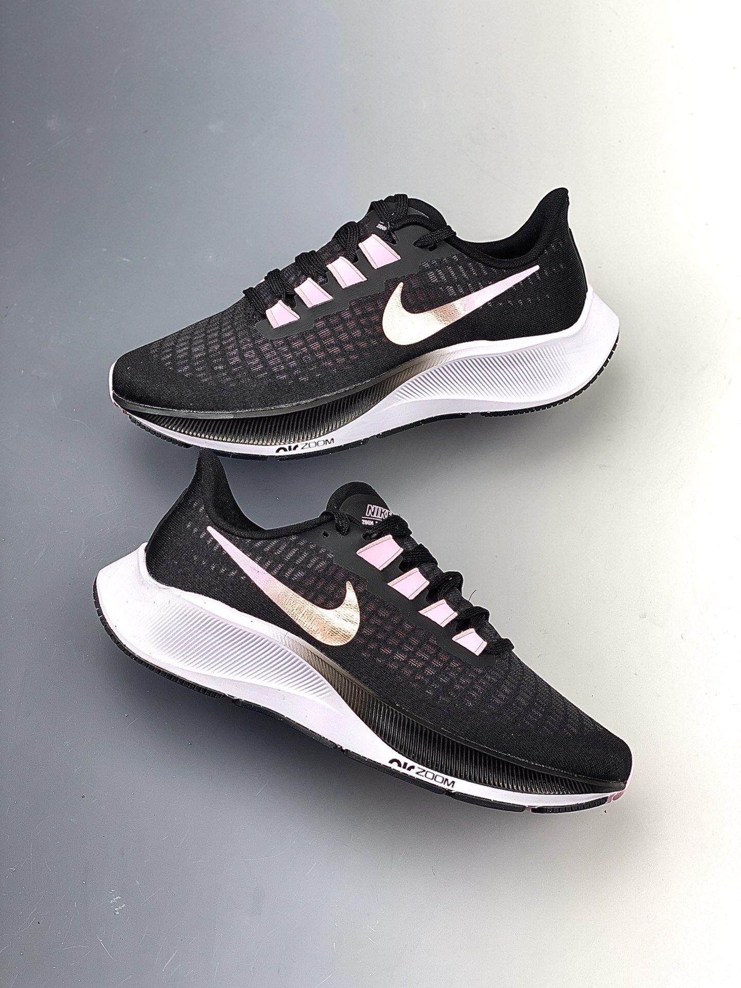 180   Nike Air ZM Pegasus 37 登月37代v2透气缓震疾速跑鞋 官BQ9647-007