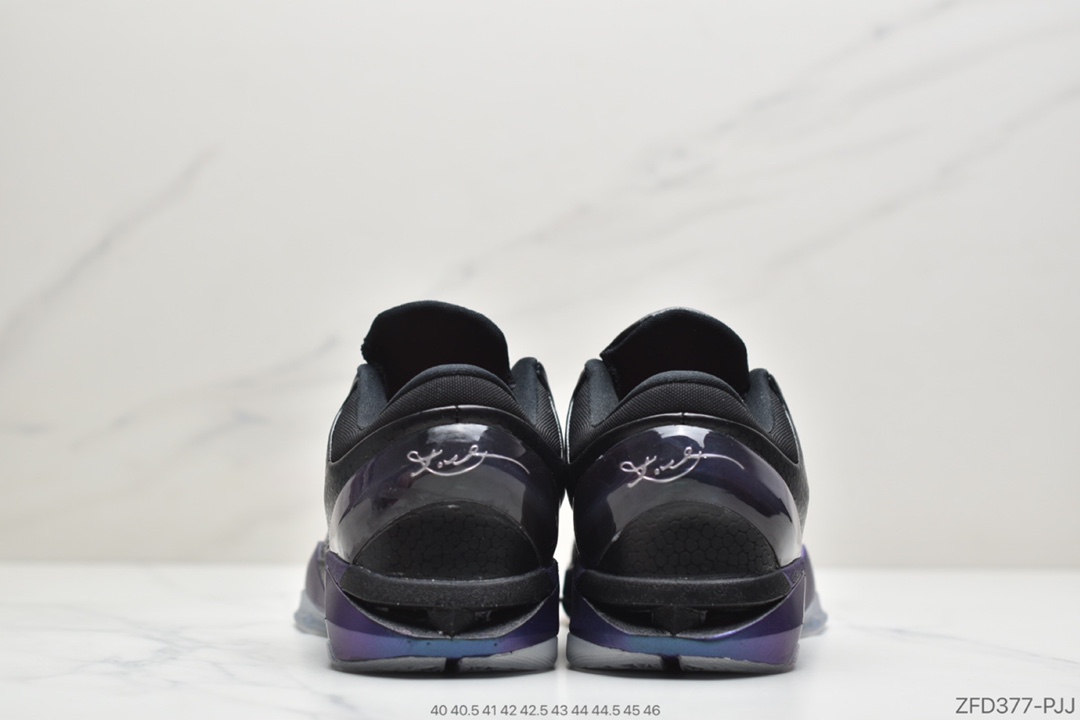 280 公司级科比7代 镭射黑色 变色龙（隐形人）耐克Nike Zoom Kobe VII visibility  Cloak科比7代复刻实战运动低帮文化篮球鞋488371-005