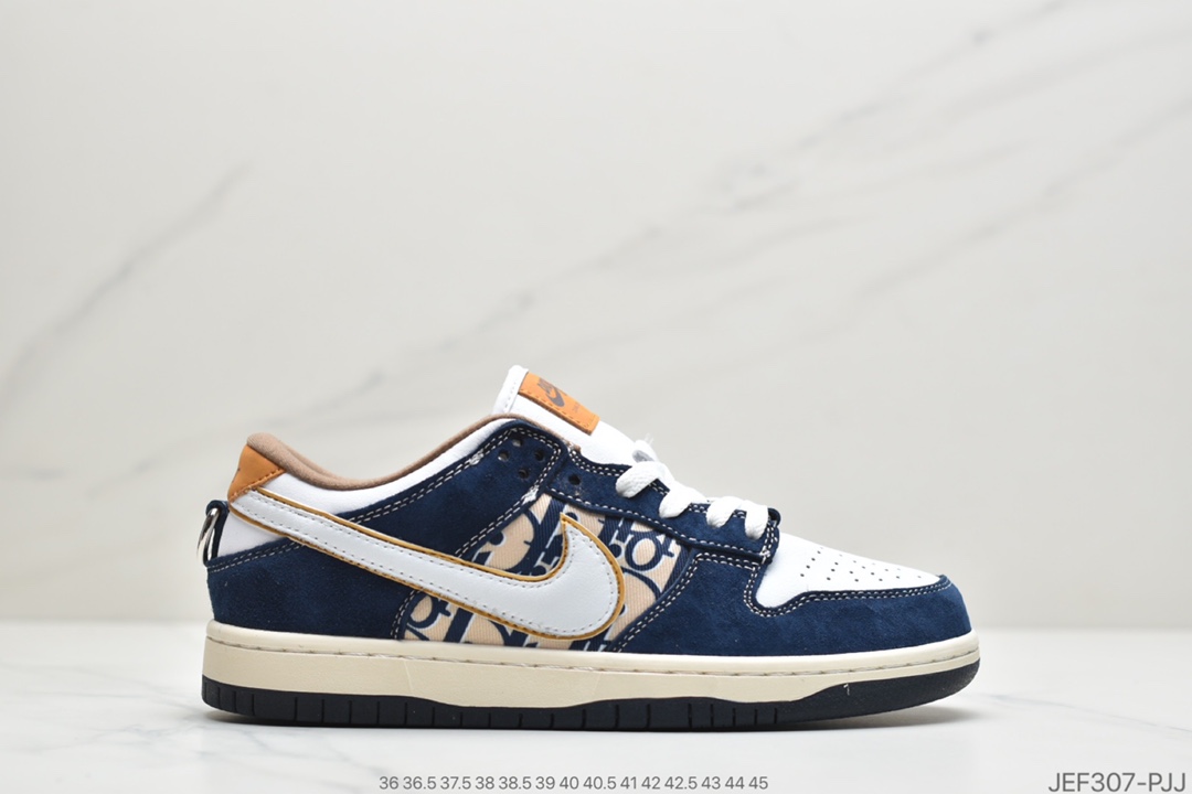 155 耐克 Nike SB Dunk Low x Dior 耐克迪奥提花联名提携款