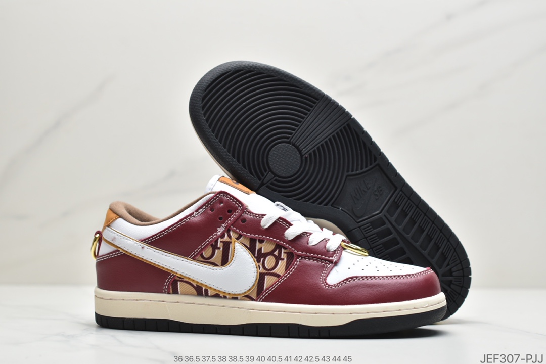 155 耐克 Nike SB Dunk Low x Dior 耐克迪奥提花联名提携款