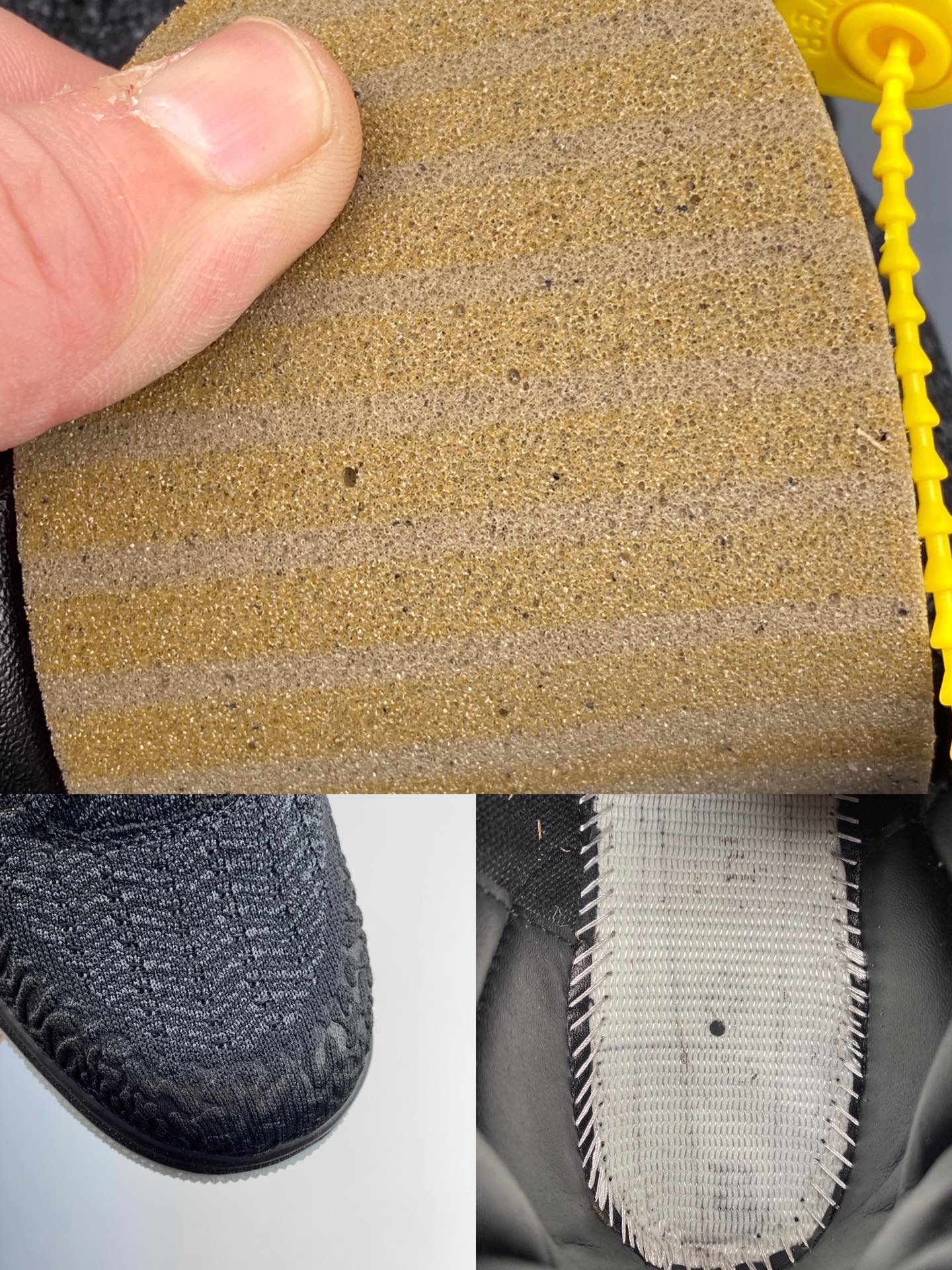 450    Air Jordan 3 Flyknit 乔3夜光编织 纯黑鞋面包括经典的AJ3 AQ1005-001