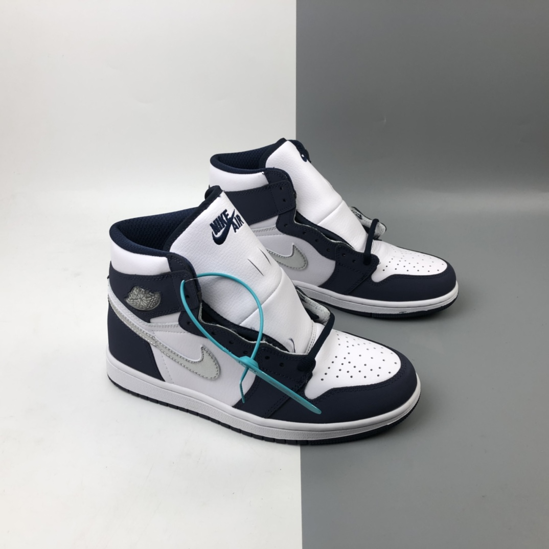 180 Air Jordan 1“Midnight Navy”AJ1 乔1 经典复古经典高帮百搭文化篮球鞋 DC1788-100