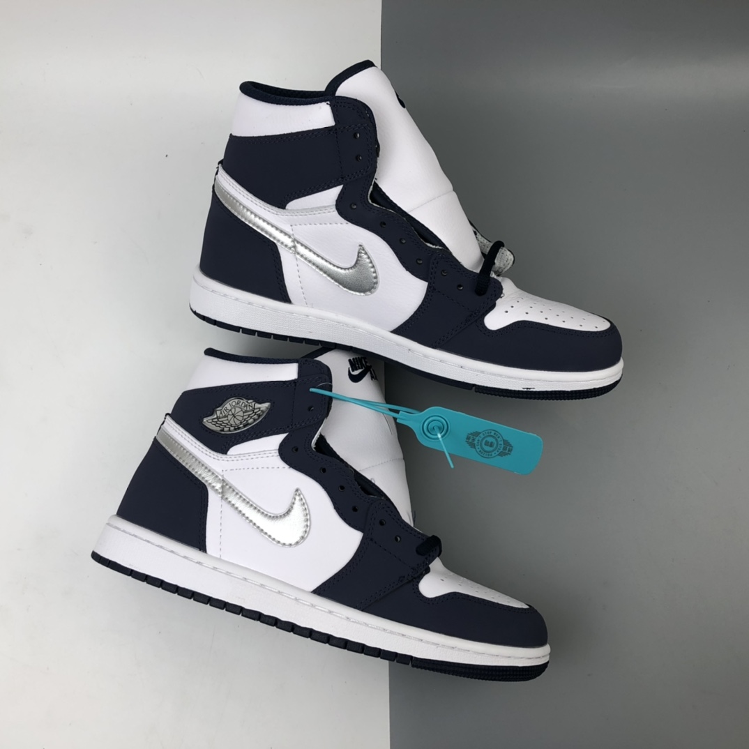 180 Air Jordan 1“Midnight Navy”AJ1 乔1 经典复古经典高帮百搭文化篮球鞋 DC1788-100