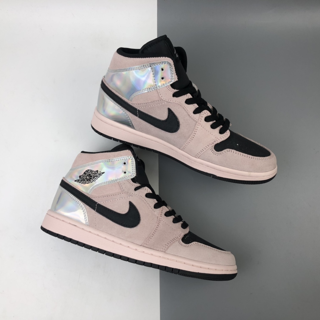 240 Air Jordan 1 Mid SE AJ1乔1中帮文篮化球鞋 BQ6472-602