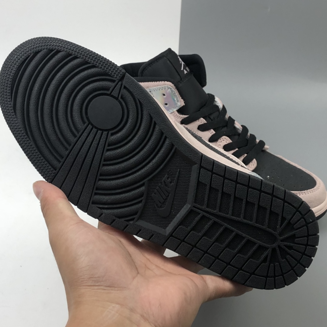 240 Air Jordan 1 Mid SE AJ1乔1中帮文篮化球鞋 BQ6472-602