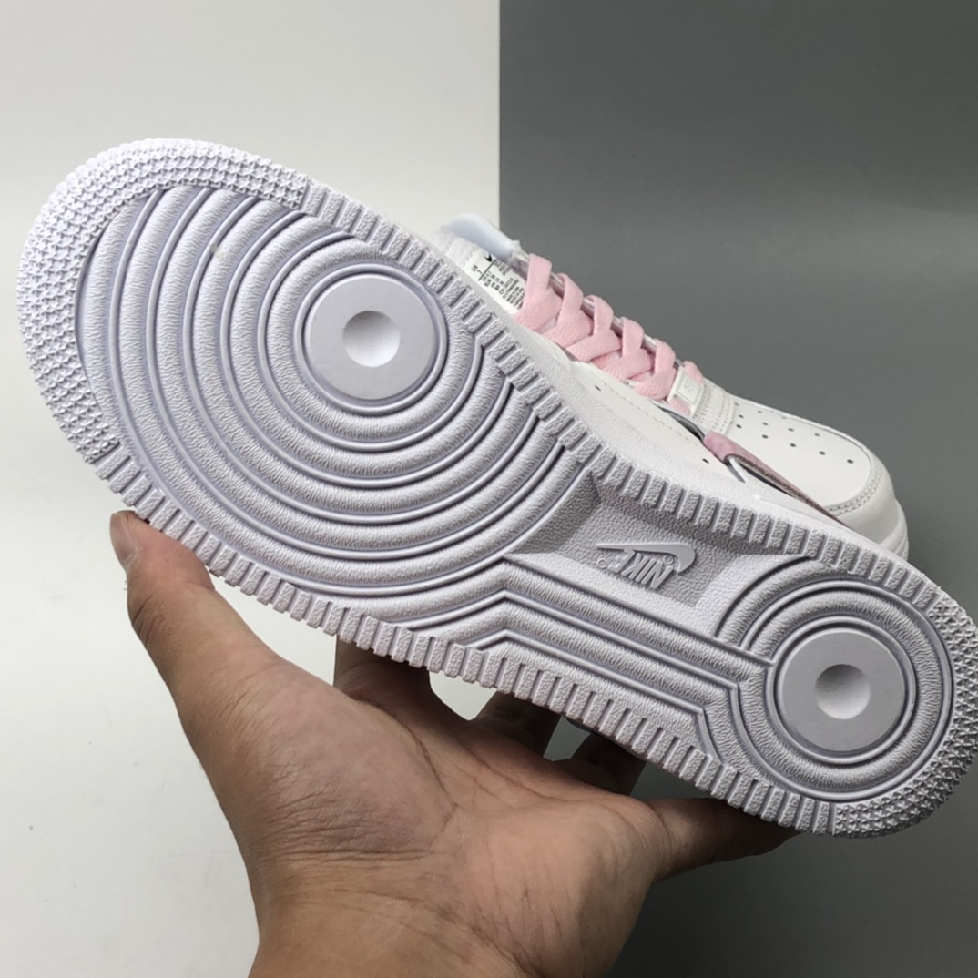 200 Nike Air Force 1 Low  断钩 空军一号低帮百搭休闲运动板鞋 DC1164-101
