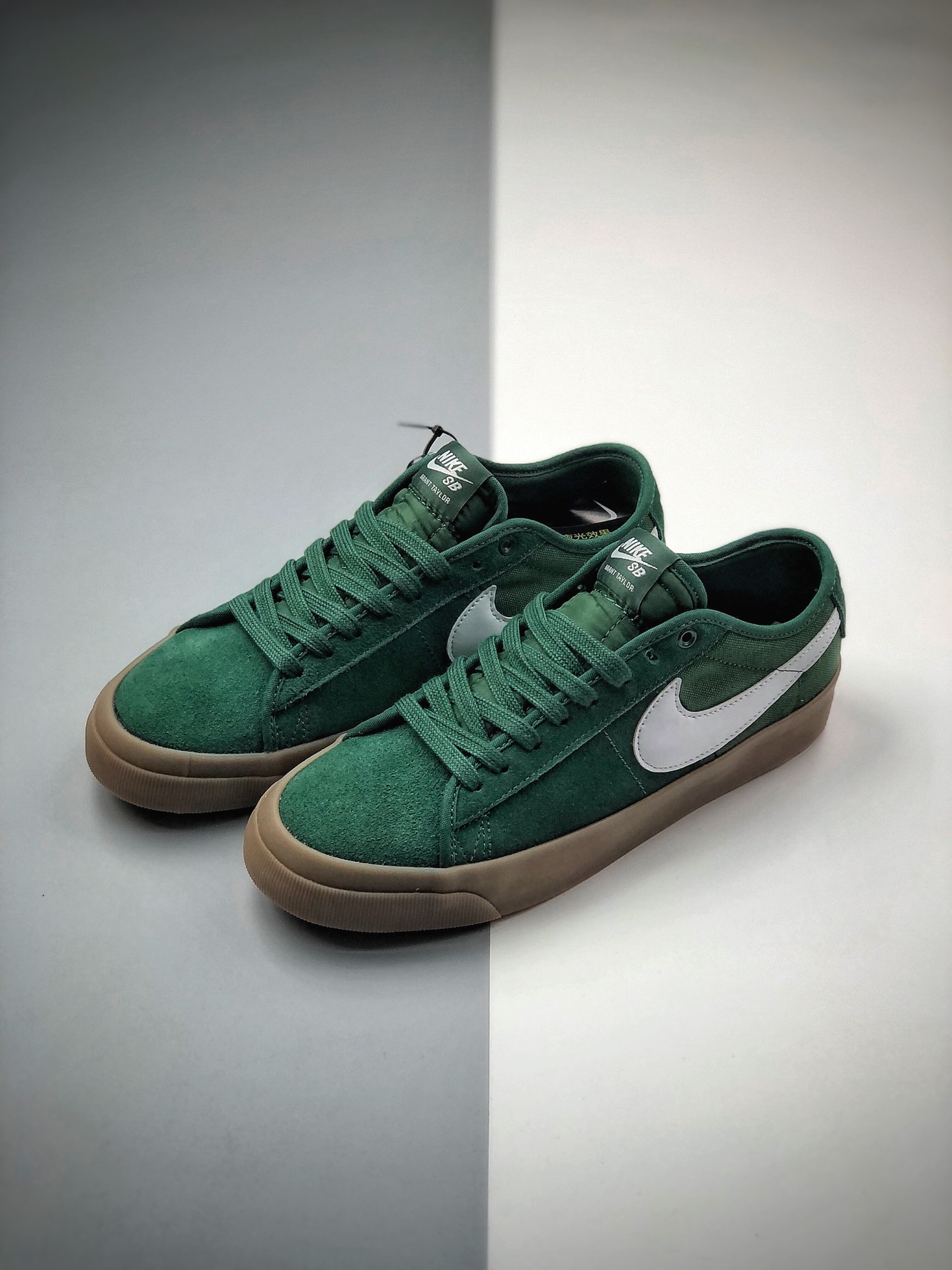 200   Nike SB Zoom Blazer Low Pro GT 开拓者苹果绿低帮休闲板鞋 DC0603-300