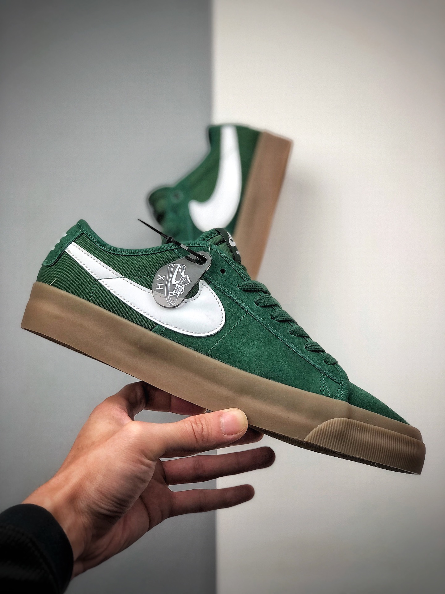 200   Nike SB Zoom Blazer Low Pro GT 开拓者苹果绿低帮休闲板鞋 DC0603-300