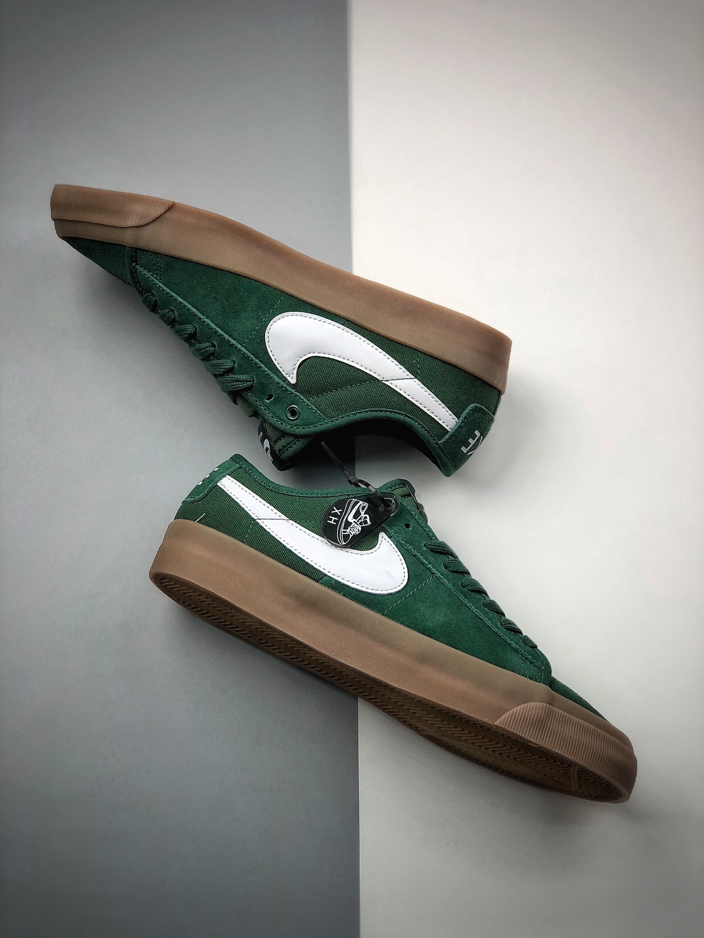 200   Nike SB Zoom Blazer Low Pro GT 开拓者苹果绿低帮休闲板鞋 DC0603-300