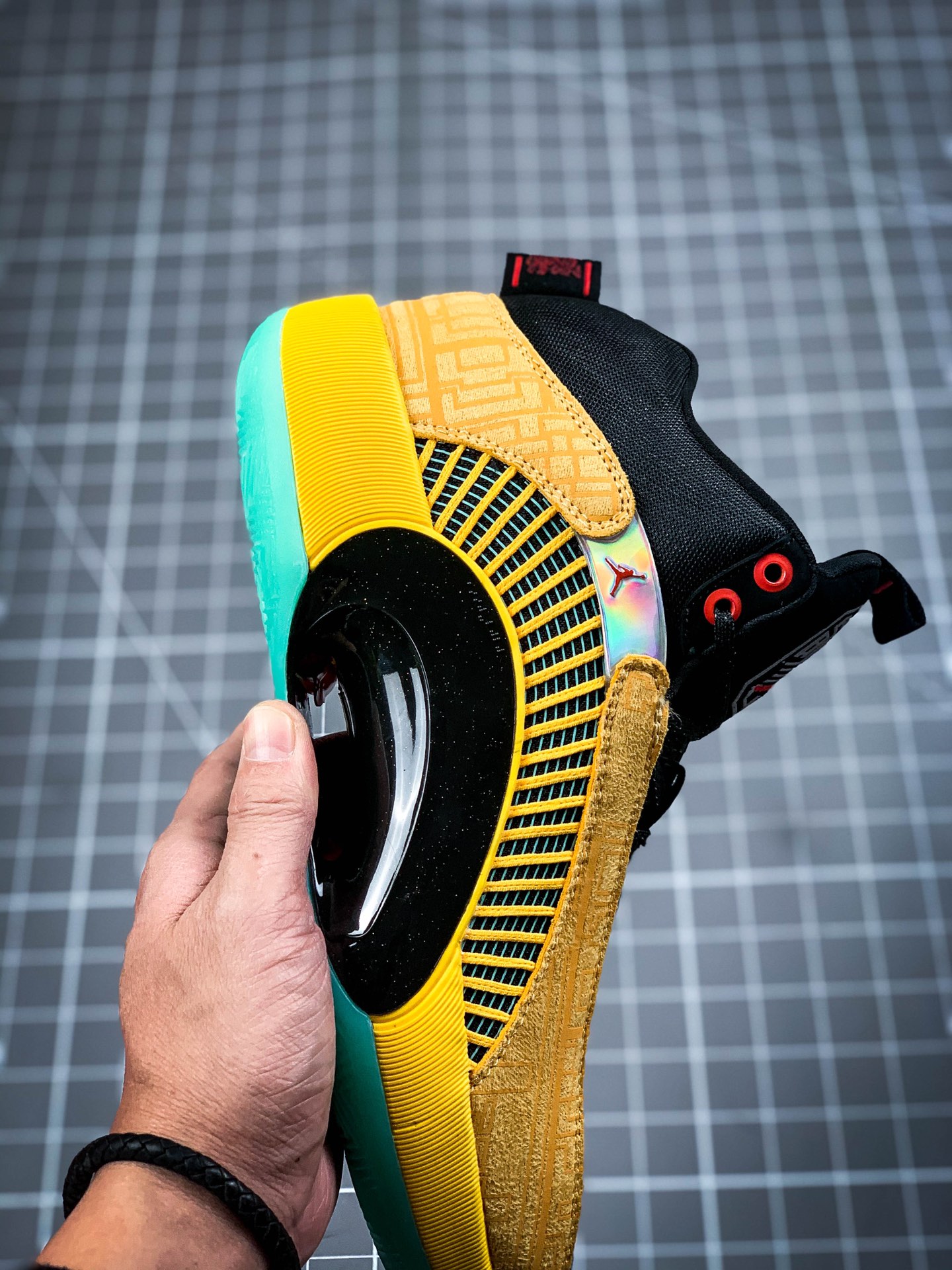 200 公司级 耐克 Nike Air Jordan 35  FC PF “Dynasties”“紫禁之巅” 黑黄 AJ时尚休闲运动篮球鞋 DD3044-700