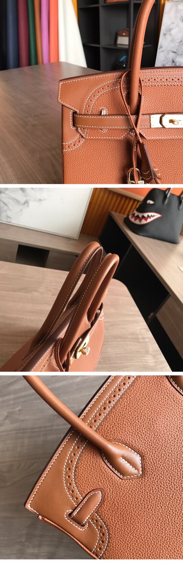 Elegant Birkin 30cm Togo Leather Lace Handbag - Sophisticated Style 7 i1605186099 1369 6