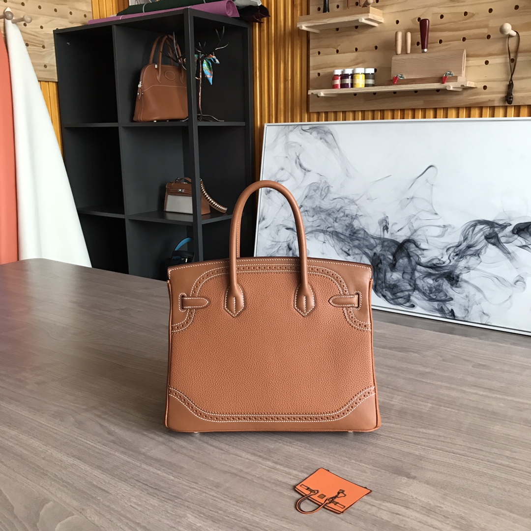 Elegant Birkin 30cm Togo Leather Lace Handbag - Sophisticated Style 3 i1605186099 8400 2