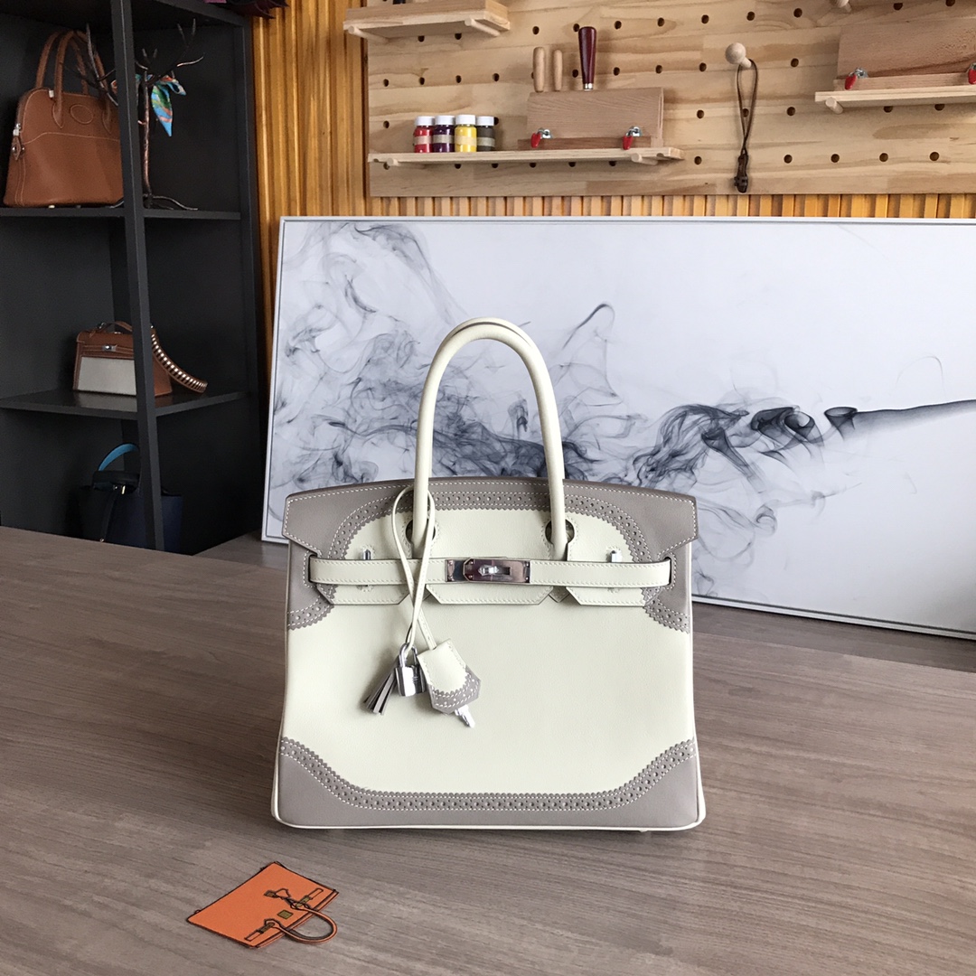 Hermes Birkin 30 Swift Lace Limited Edition Designer Handbag 1 i1605186922 3733 0