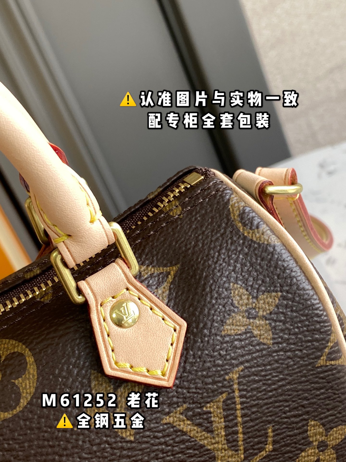 M61252 NANO SPEEDY handbag LV women's bag LV pillow bag mini version