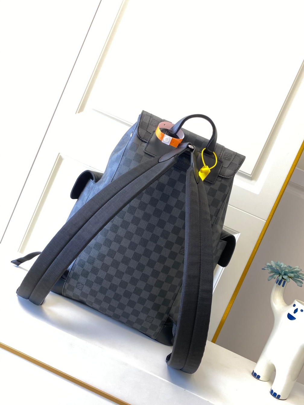原厂皮N41379黑格皮料是正品法国A级品质手工油边细节非常精致尺寸:41x48x13
