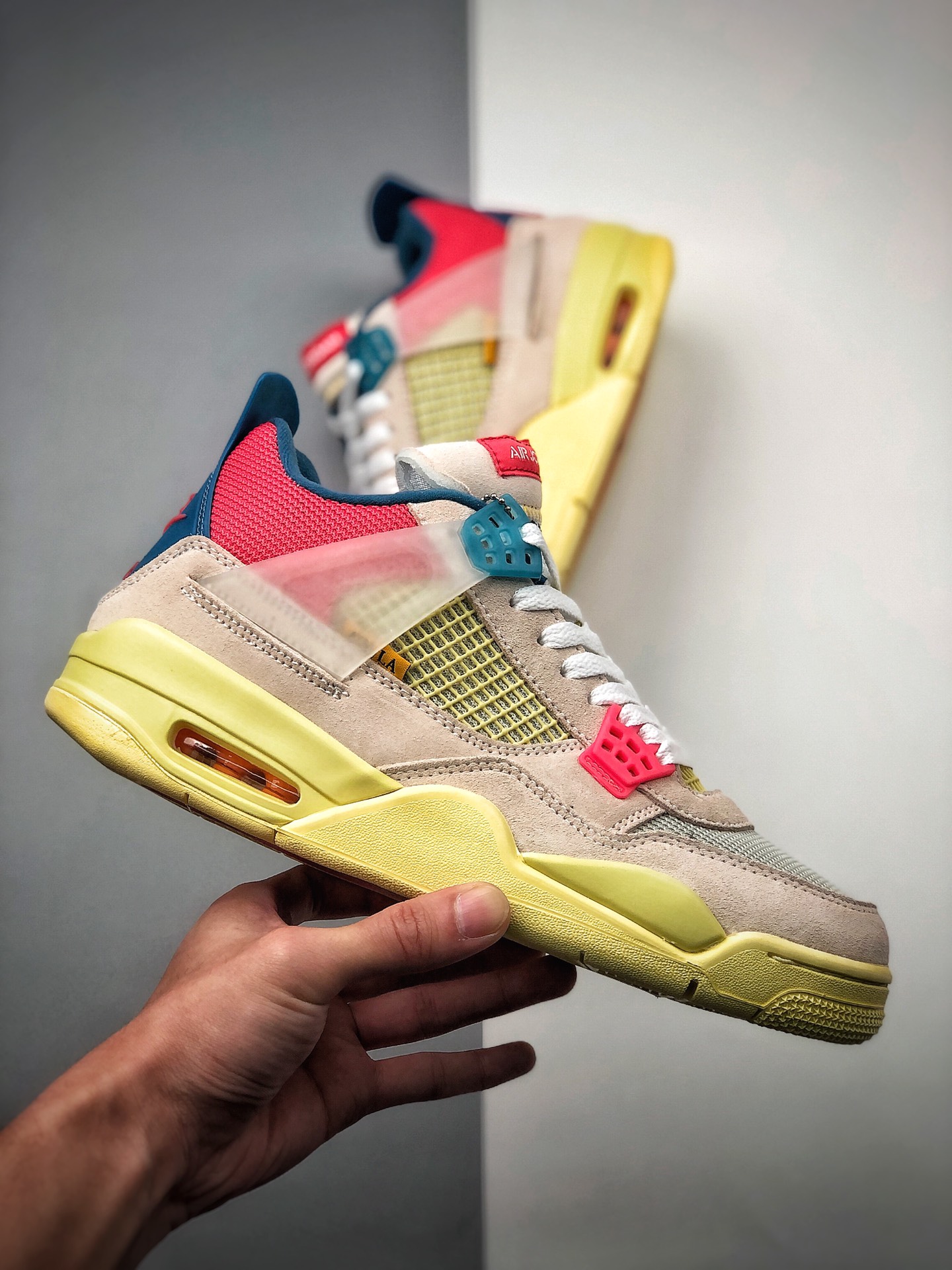 270  Air Jordan 4 Retro SP GS “Lemon Venom”    粉红联名 AJ4 乔丹4代 aj4 乔4 DC9533-800