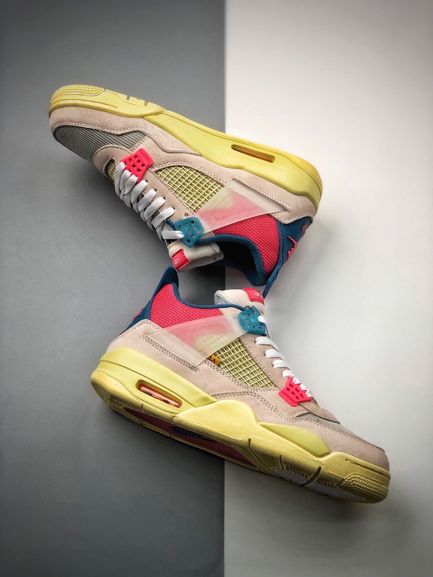 270  Air Jordan 4 Retro SP GS “Lemon Venom”    粉红联名 AJ4 乔丹4代 aj4 乔4 DC9533-800